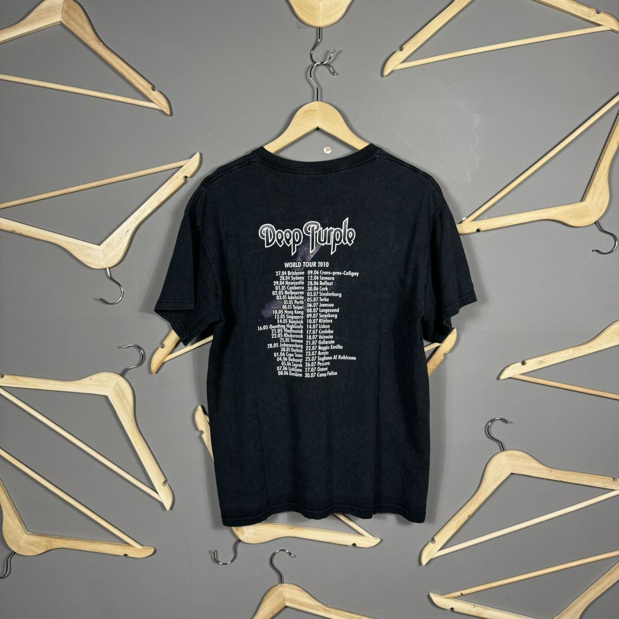 Band Tees × Vintage 2010 Deep Purple World Tour T-shirt Size US M / EU 48-50 / 2 - 2 Thumbnail