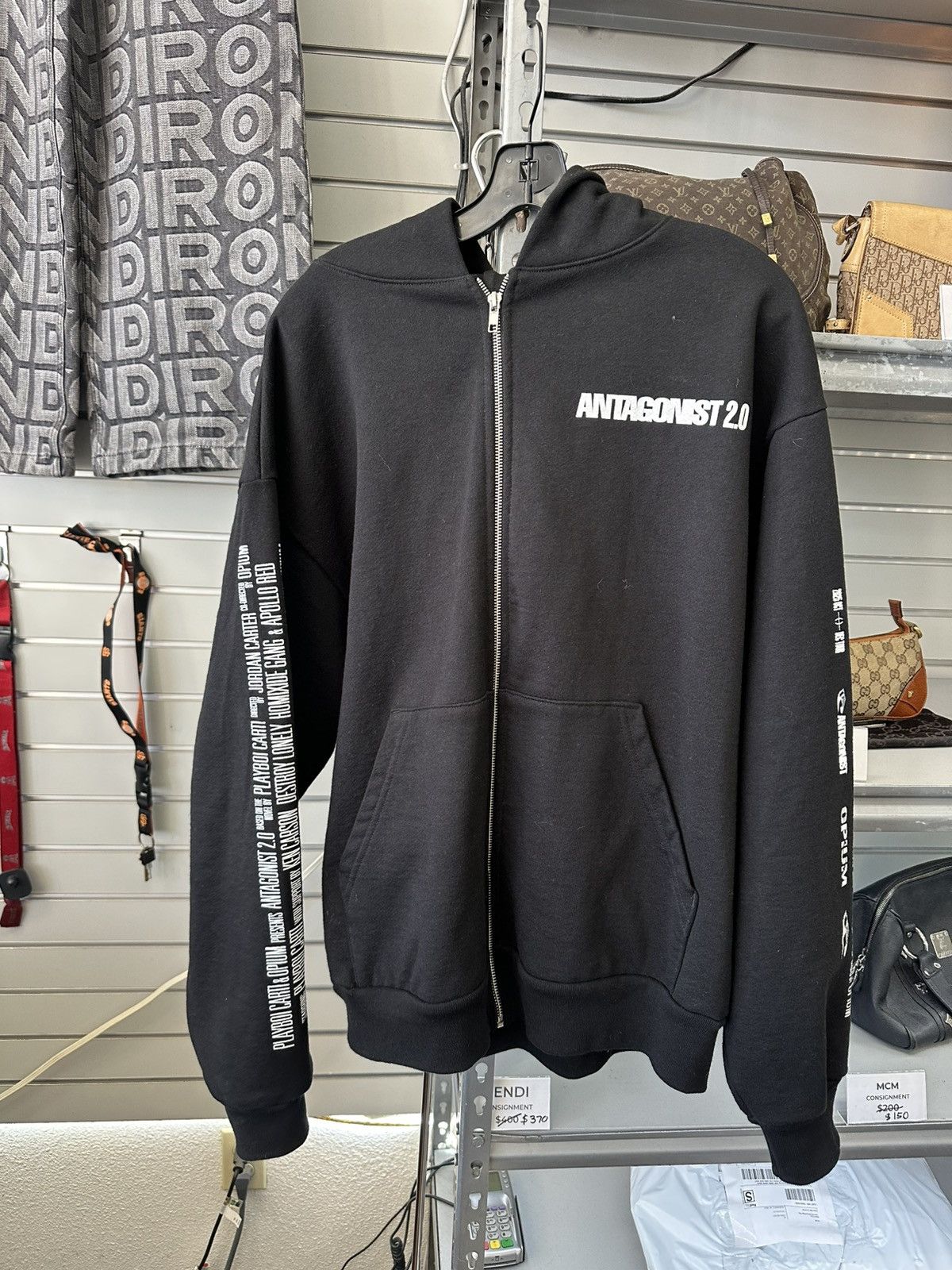 Playboi Carti Playboi Carti antagonist 2.0 tour Zip Up hoodie medium Size US M / EU 48-50 / 2 - 1 Thumbnail