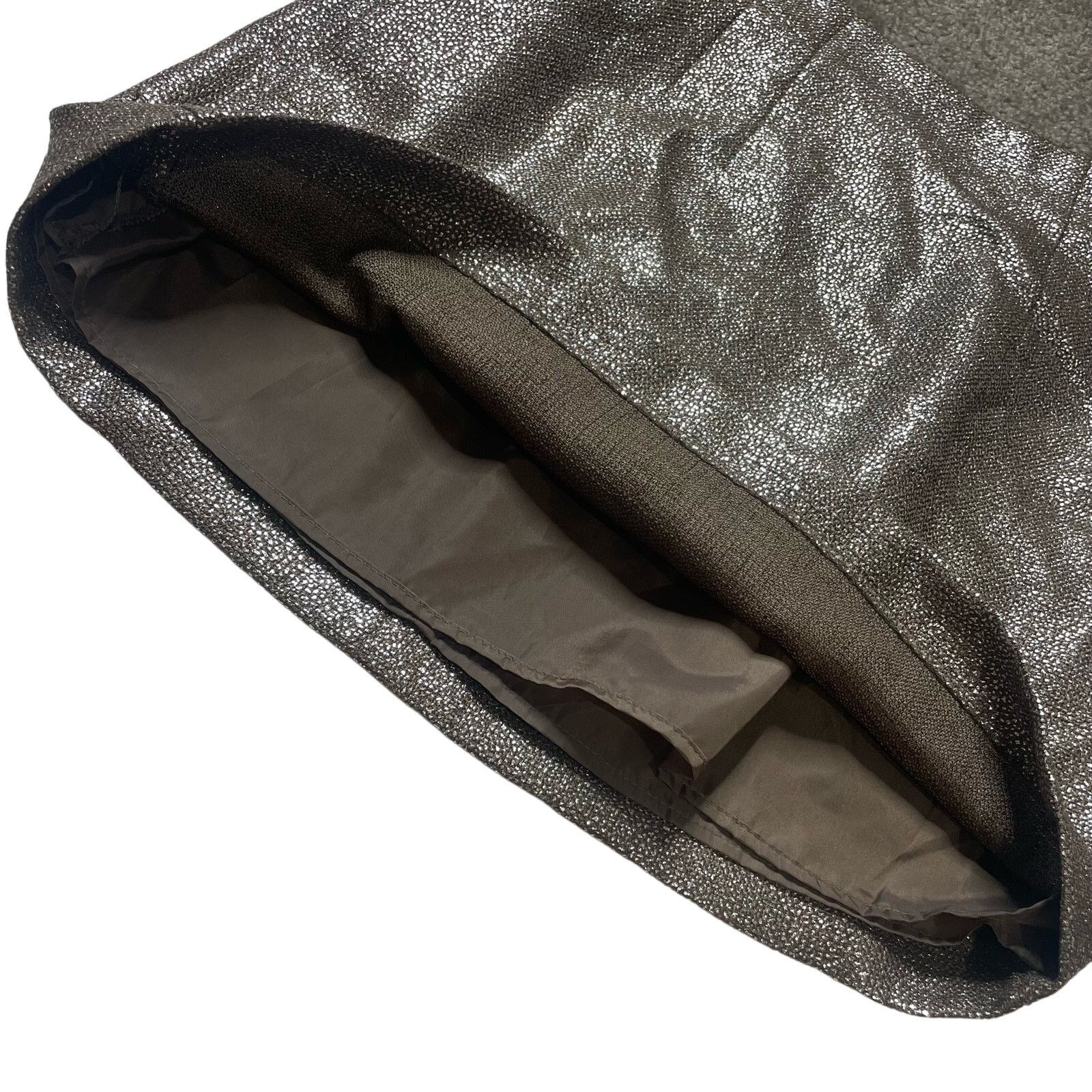 H&M NWOT H&M Metallic Skirt Size 28" / US 6 / IT 42 - 4 Thumbnail