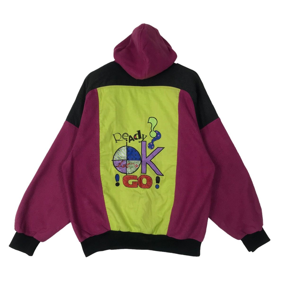 Art Comes First × Sports Specialties 🔥 1990s VINTAGE RUCANOR SPORTISAN ART FLEECE ANORAK HOODIE Size US L / EU 52-54 / 3 - 1 Thumbnail