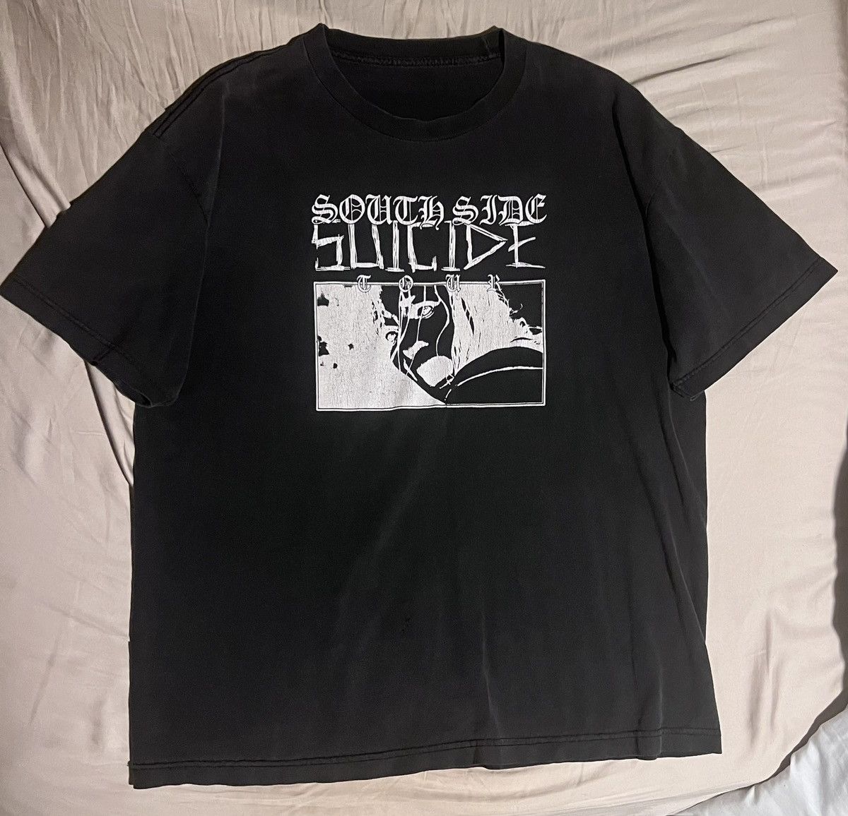 G59 Records $uicideboy$ SOUTH SIDE SUICIDE tour tee SUPER RARE beauty Size US L / EU 52-54 / 3 - 24 Thumbnail