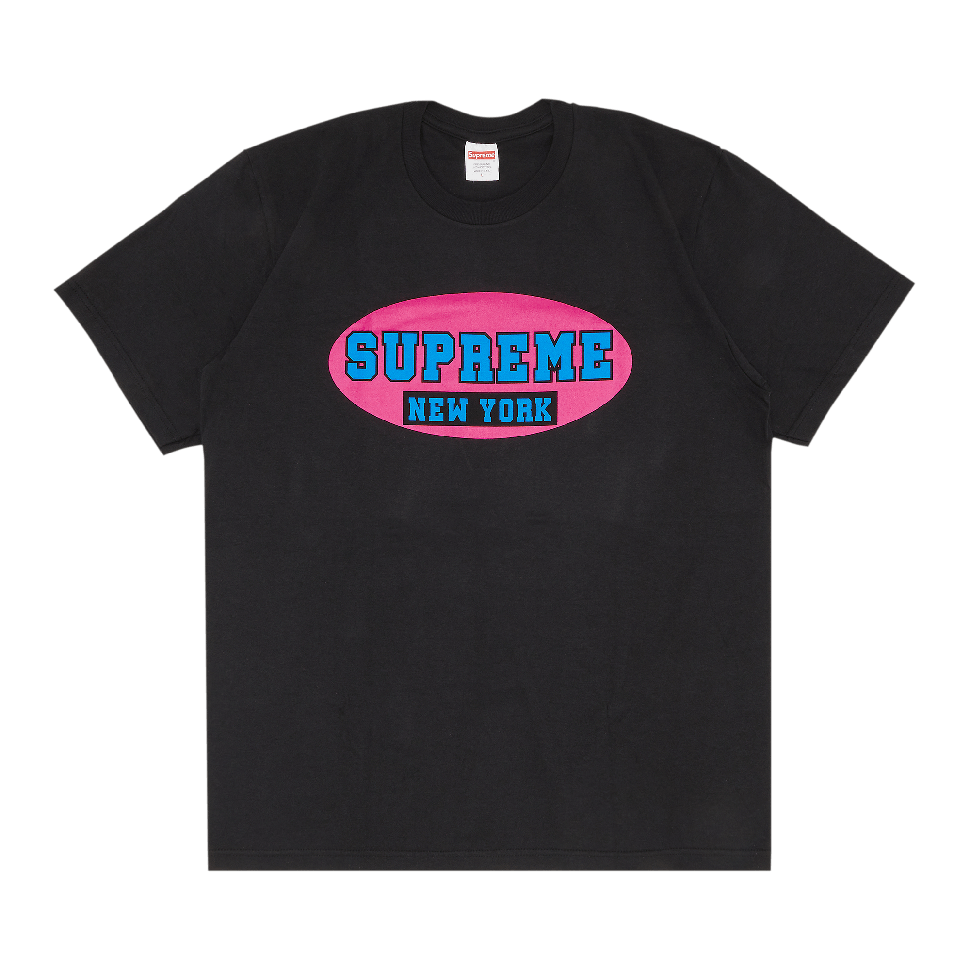 image of Supreme New York Tee Black, Men's (Size Small)