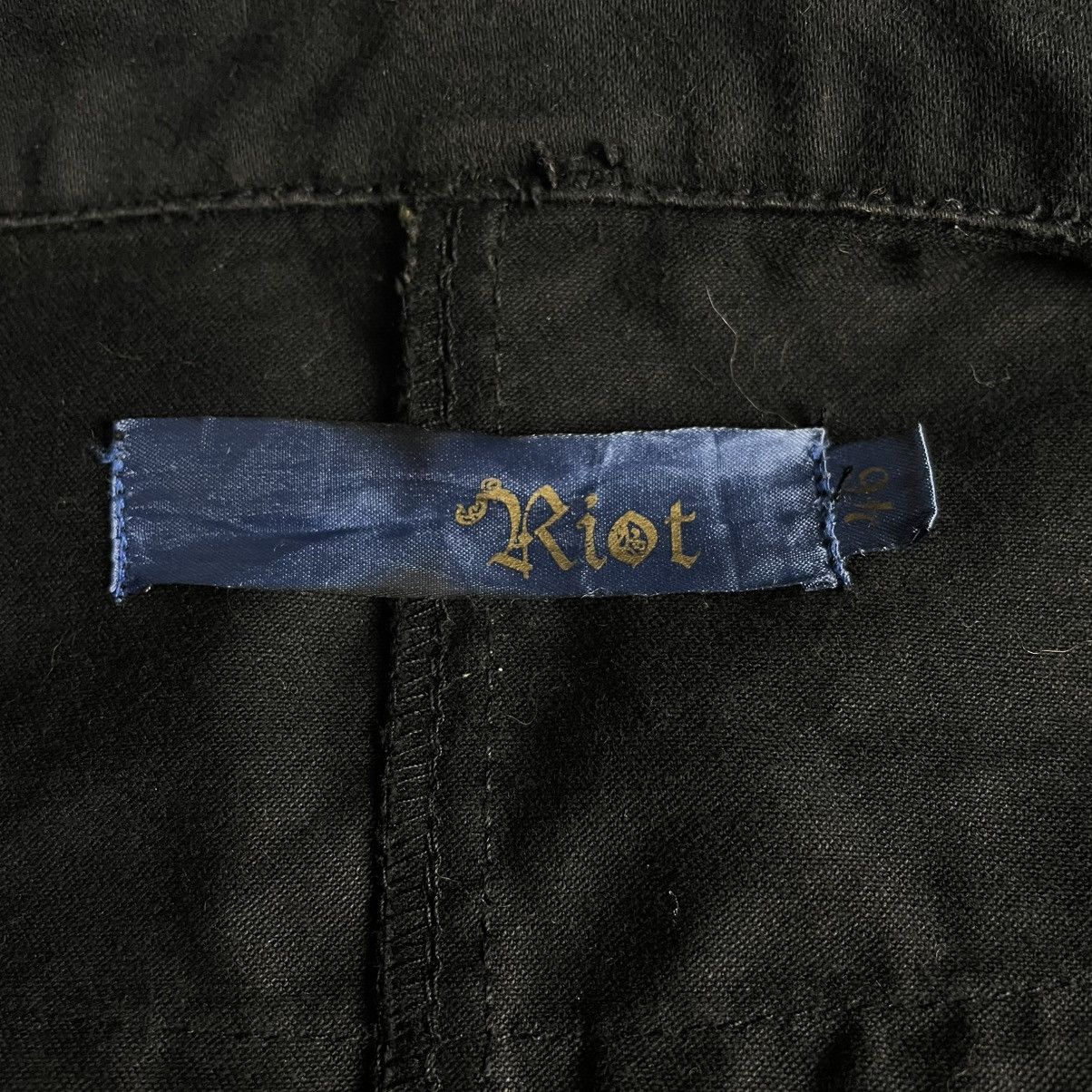 Isamu Katayama Backlash 🇯🇵 RIOT MULTIPOCKET SPIKE PUNK GOTHIC JACKET Size US M / EU 48-50 / 2 - 18 Thumbnail