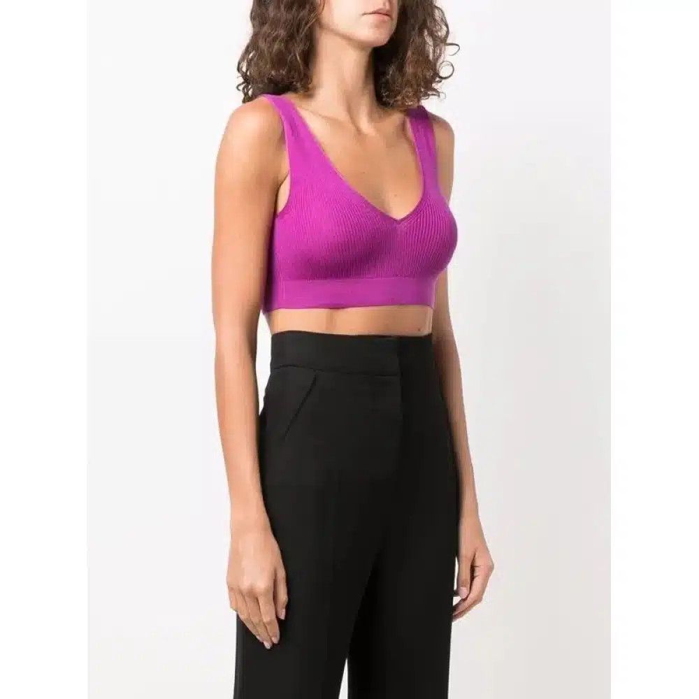 Tom Ford o1loc1c0625 BRK002 Cashmere Blend Top Bra in Fuchsia Size M / US 6-8 / IT 42-44 - 2 Thumbnail