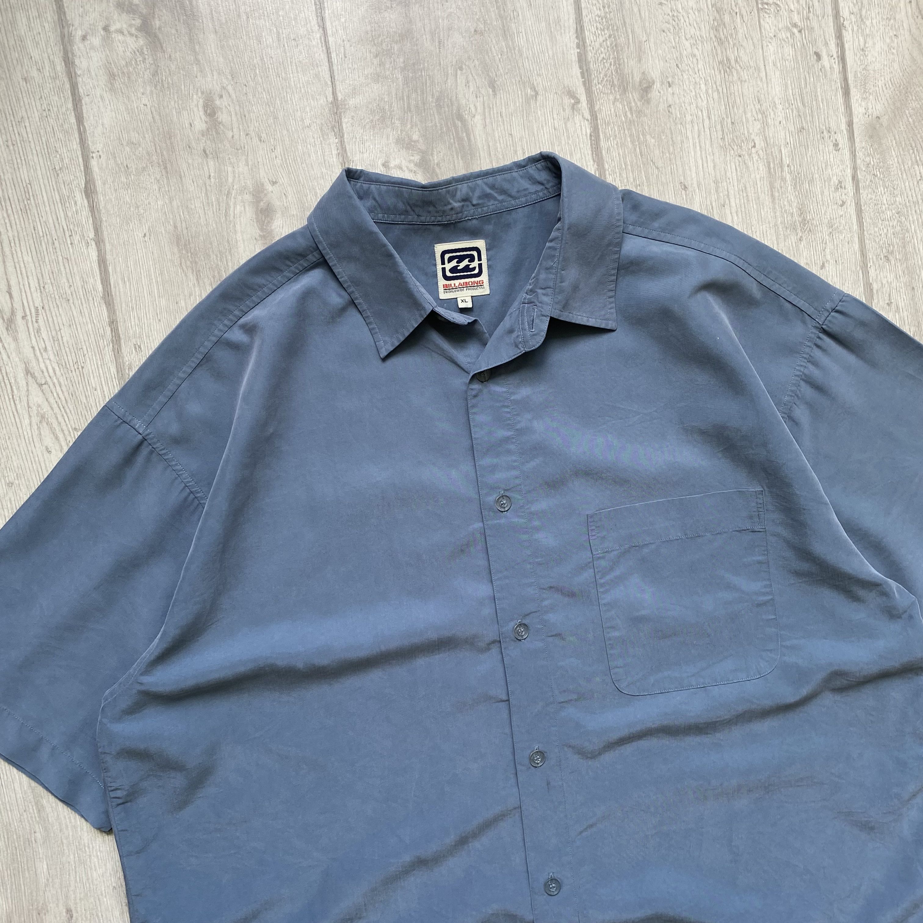 Billabong 🏄🏼‍♂️Vintage 90s Billabong Short Sleeve Shirt Surf style Size US XL / EU 56 / 4 - 3 Thumbnail