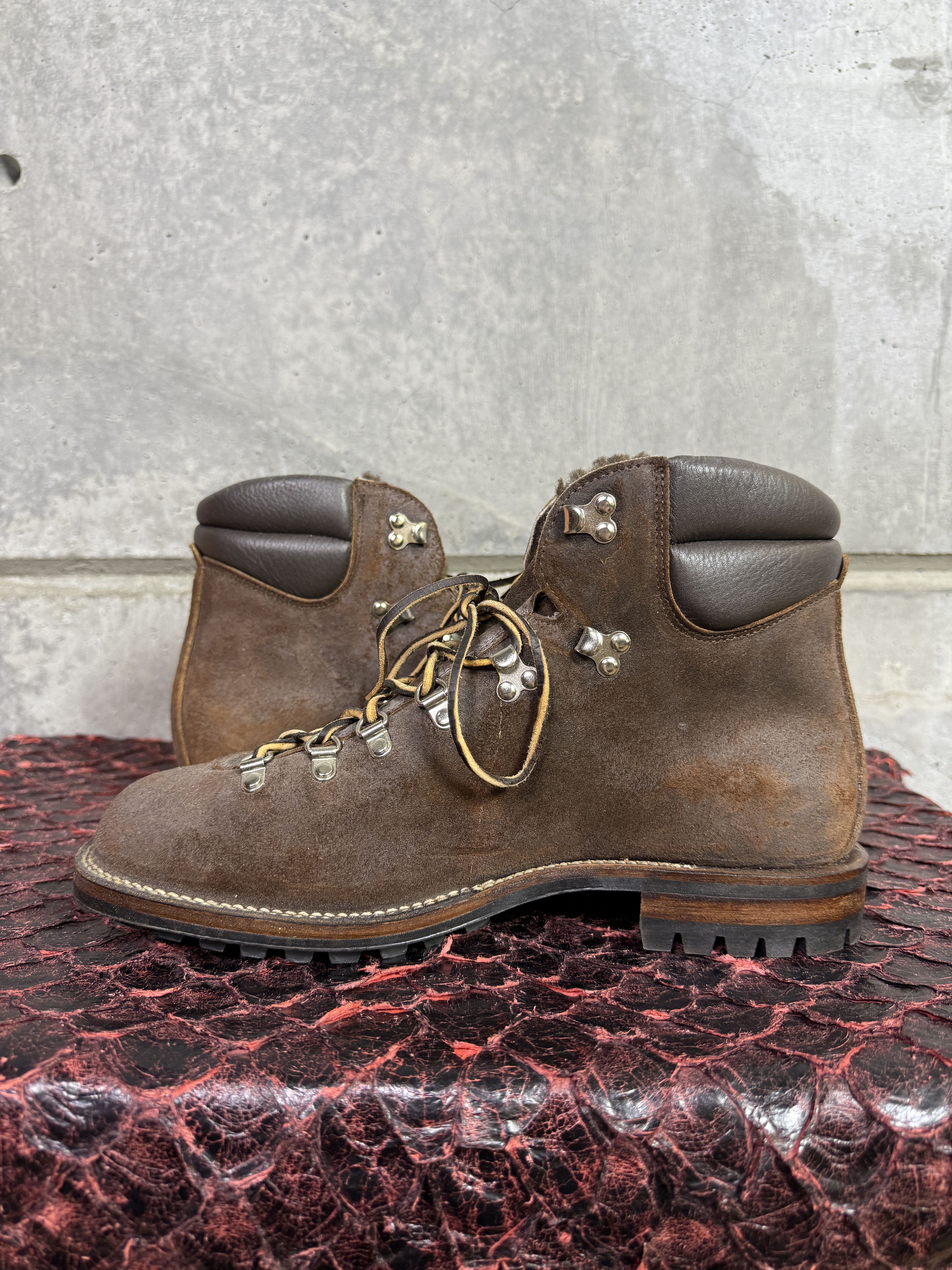 Viberg Viberg SAMPLE Pachena Bay Tobacco Chamois Roughout Boots Size US 11.5 / EU 44-45 - 5 Thumbnail