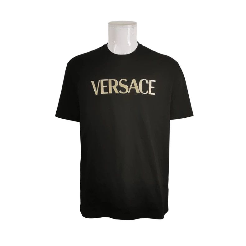 Other Versace Cotton logo round neck short-sleeved T-shirt Size US M / EU 48-50 / 2 - 1 Thumbnail