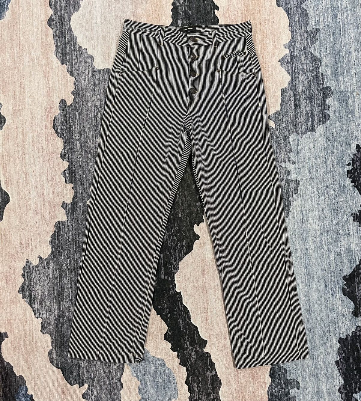 Isabel Marant Isabel Marant Pinstripe Button Fly Jeans Size US 30 / EU 46 - 1 Thumbnail
