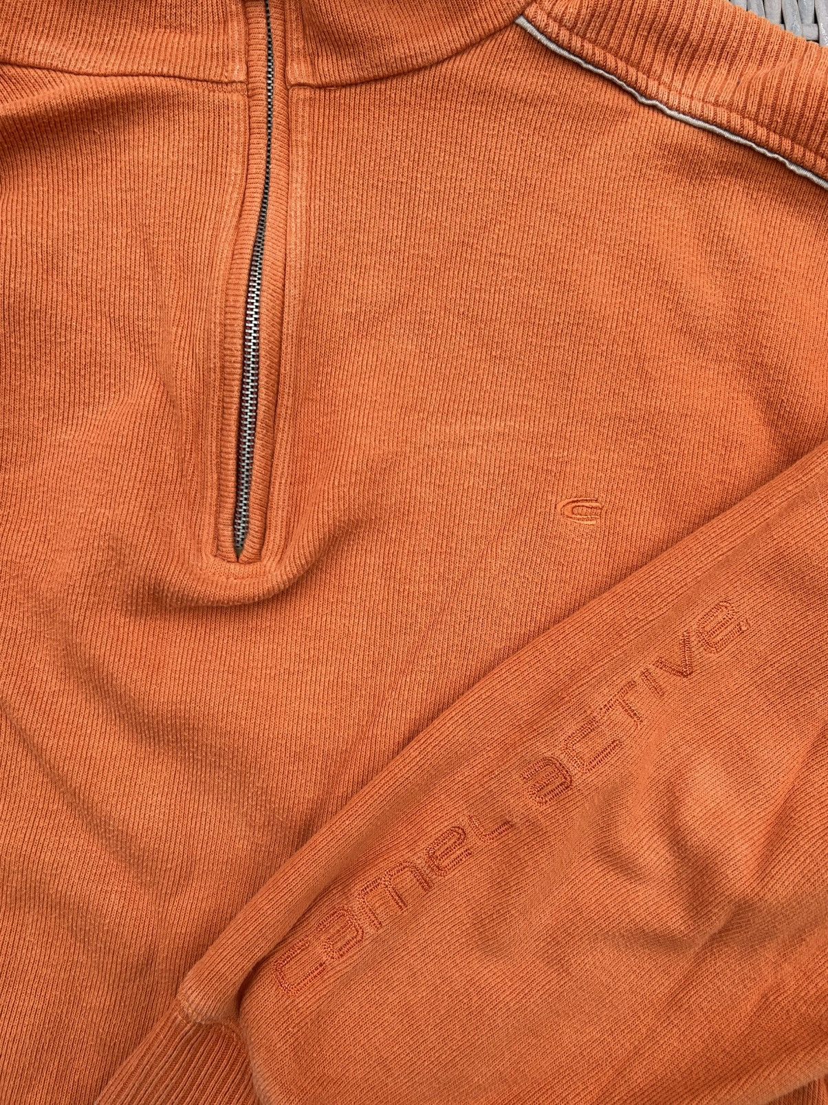 camel active Camel active Orange Quarter Zip Sweatshirt Size US XL / EU 56 / 4 - 2 Thumbnail
