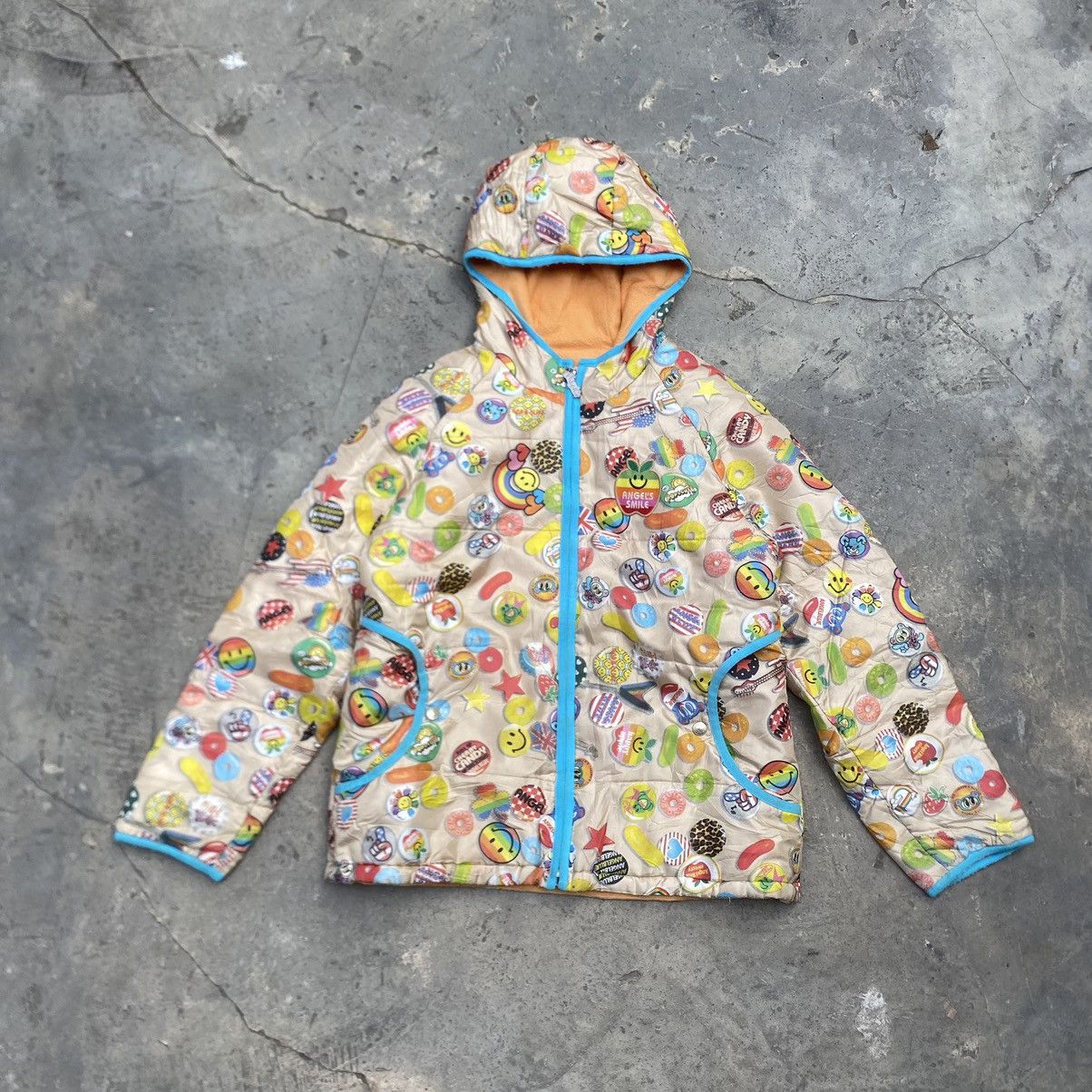 Angel Blue Y2K Angel Blue Rainbow Logo Jacket Size US L / EU 52-54 / 3 - 1 Thumbnail