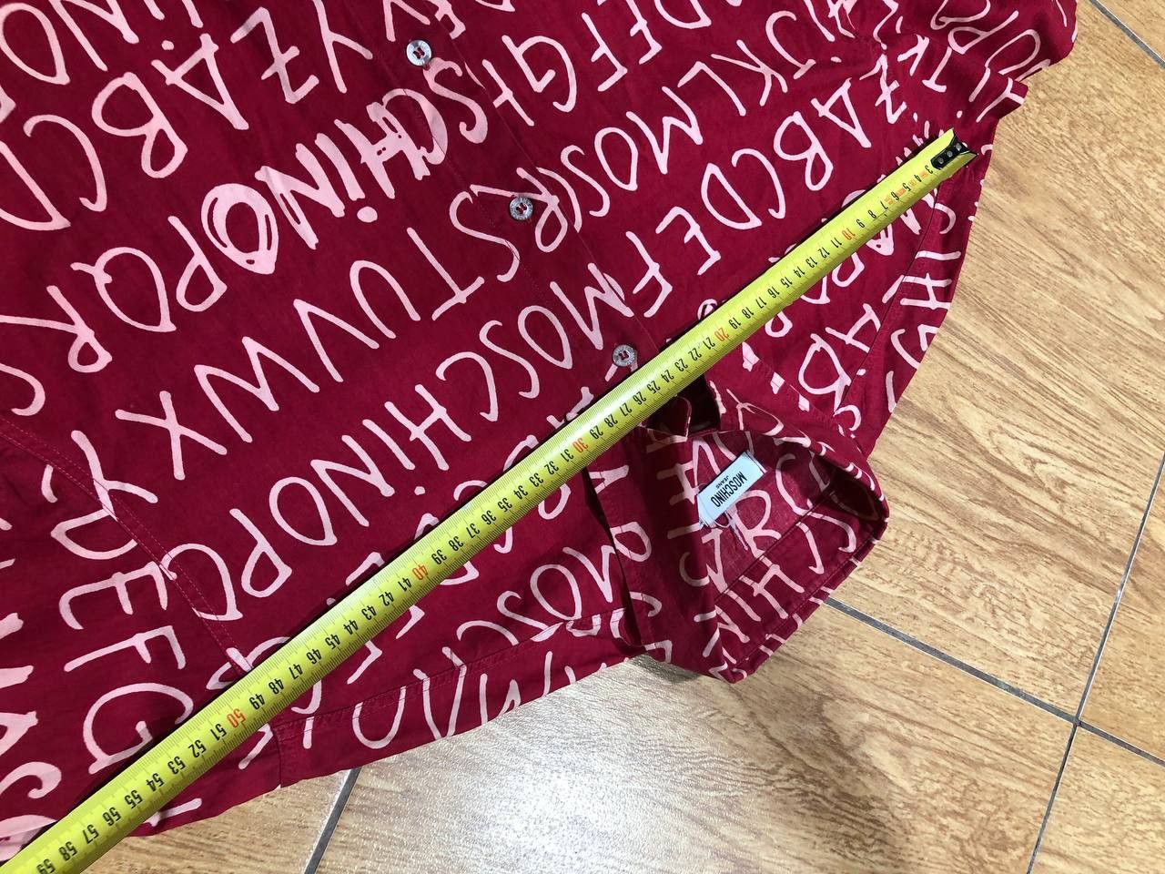 Moschino Moschino Jeans Vintage Moschino All over Print rare Shirt Size US M / EU 48-50 / 2 - 7 Thumbnail