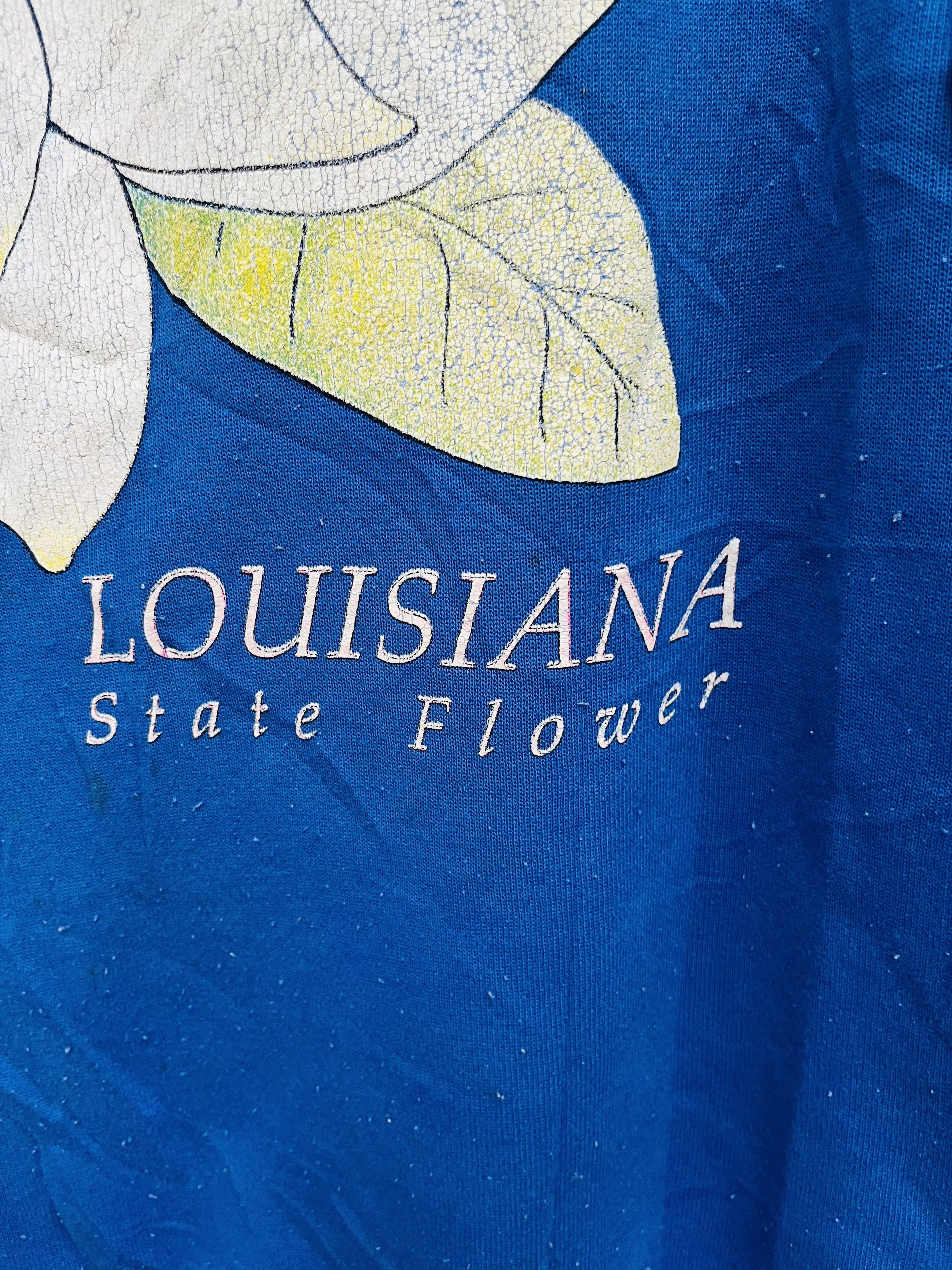 Japanese Brand × Vintage Vintage 80s Magnolia Louisiana State Flower Streetwear Style Size US XL / EU 56 / 4 - 6 Thumbnail