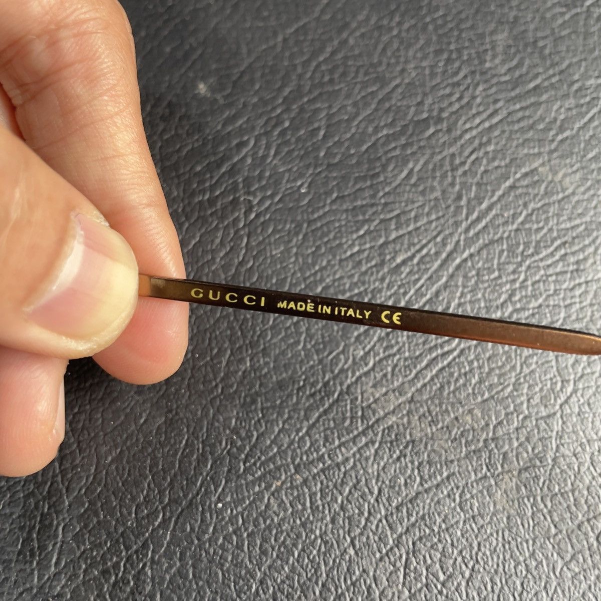 Gucci Gucci sunglasses Brown Size ONE SIZE - 4 Thumbnail
