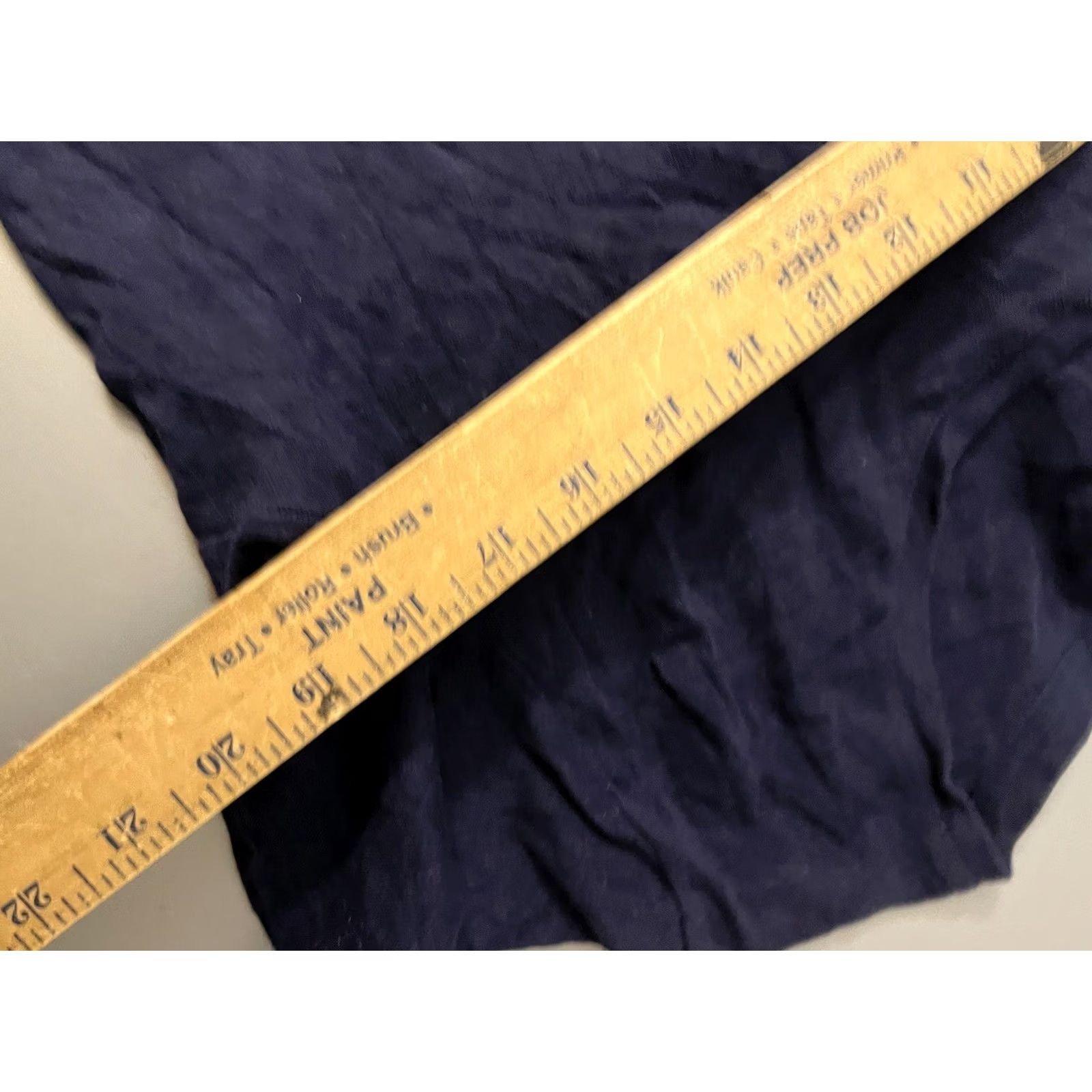 Croft & Barrow Croft Barrow Women's T-Shirt XL Navy Knit Top Round Neck Short Sleeves Classic Size XL / US 12-14 / IT 48-50 - 5 Thumbnail