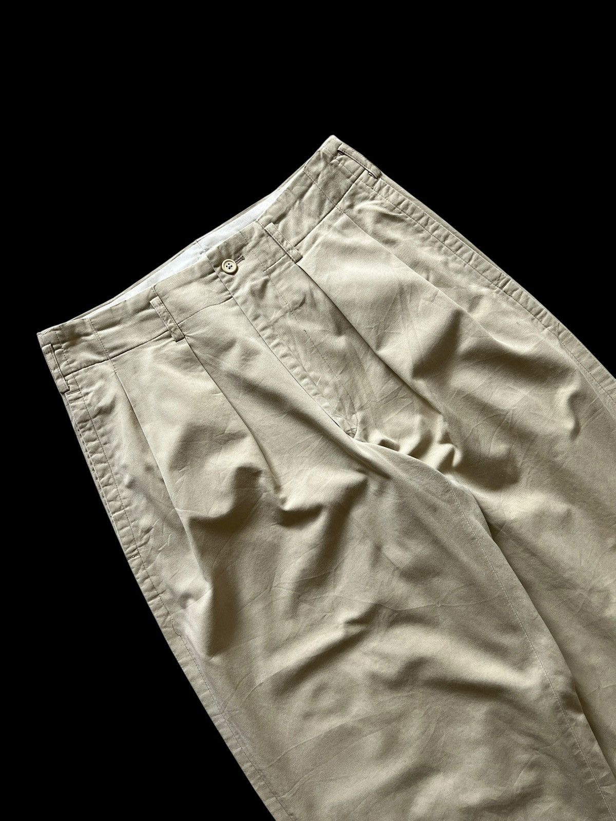 Y's for Men 1980s Y’s For Men Khaki Baloon Pants Size US 29 - 4 Thumbnail