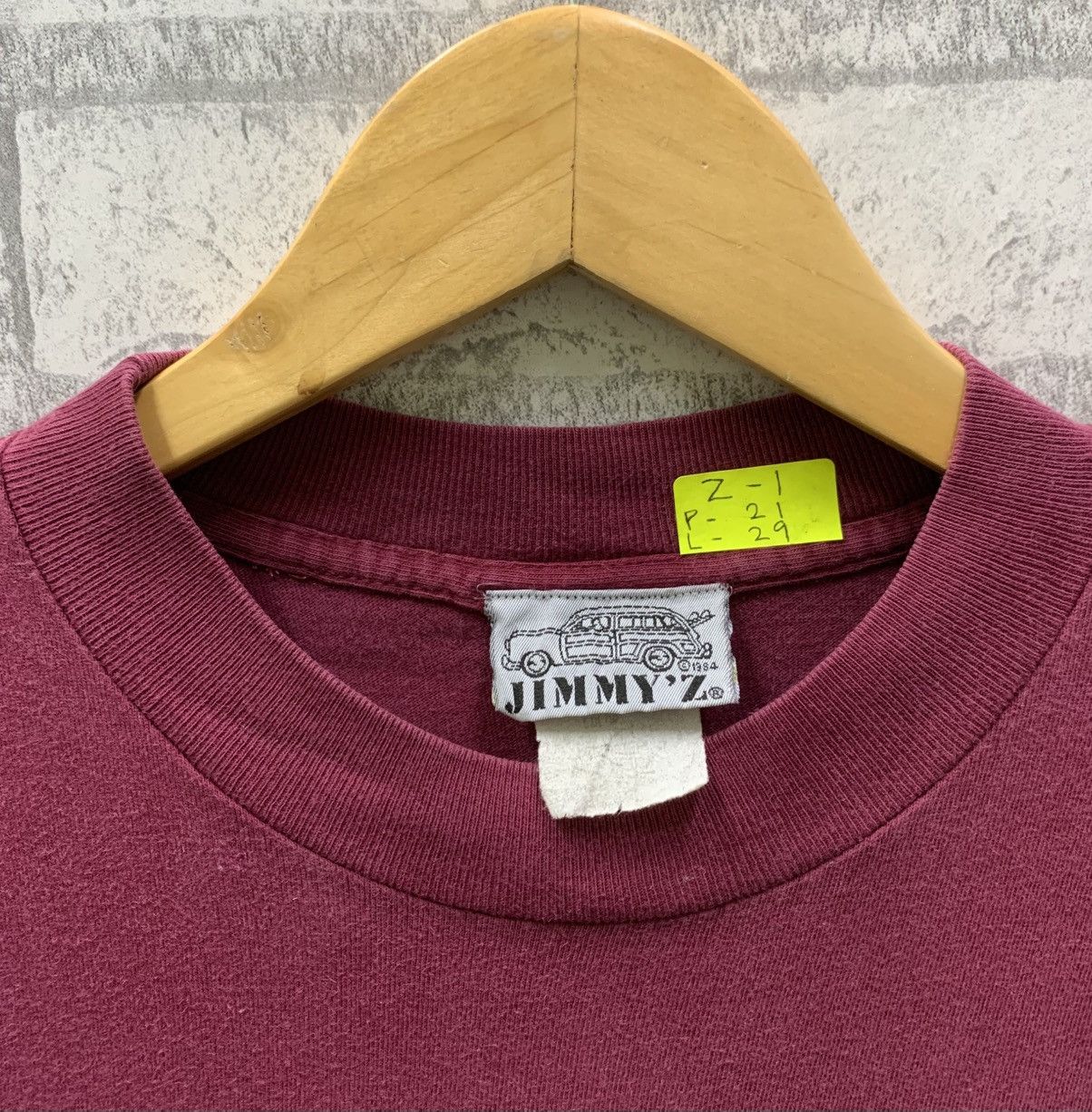 Vintage Vintage 90’s Jimmy’Z Surf Skateboards T-shirts Size US L / EU 52-54 / 3 - 12 Thumbnail