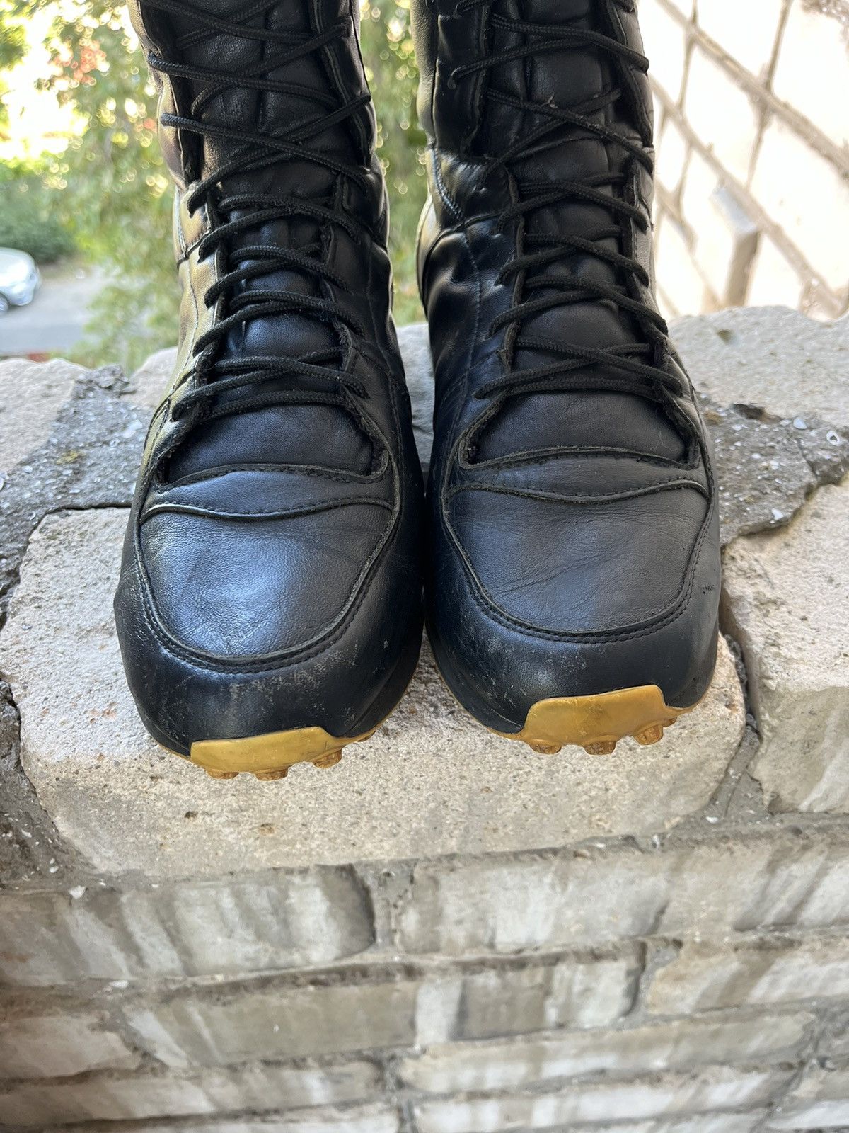 Vintage High Leather Boots Rare Adidas Respect M.E. Missy Elliot Size US 10 / EU 43 - 5 Thumbnail