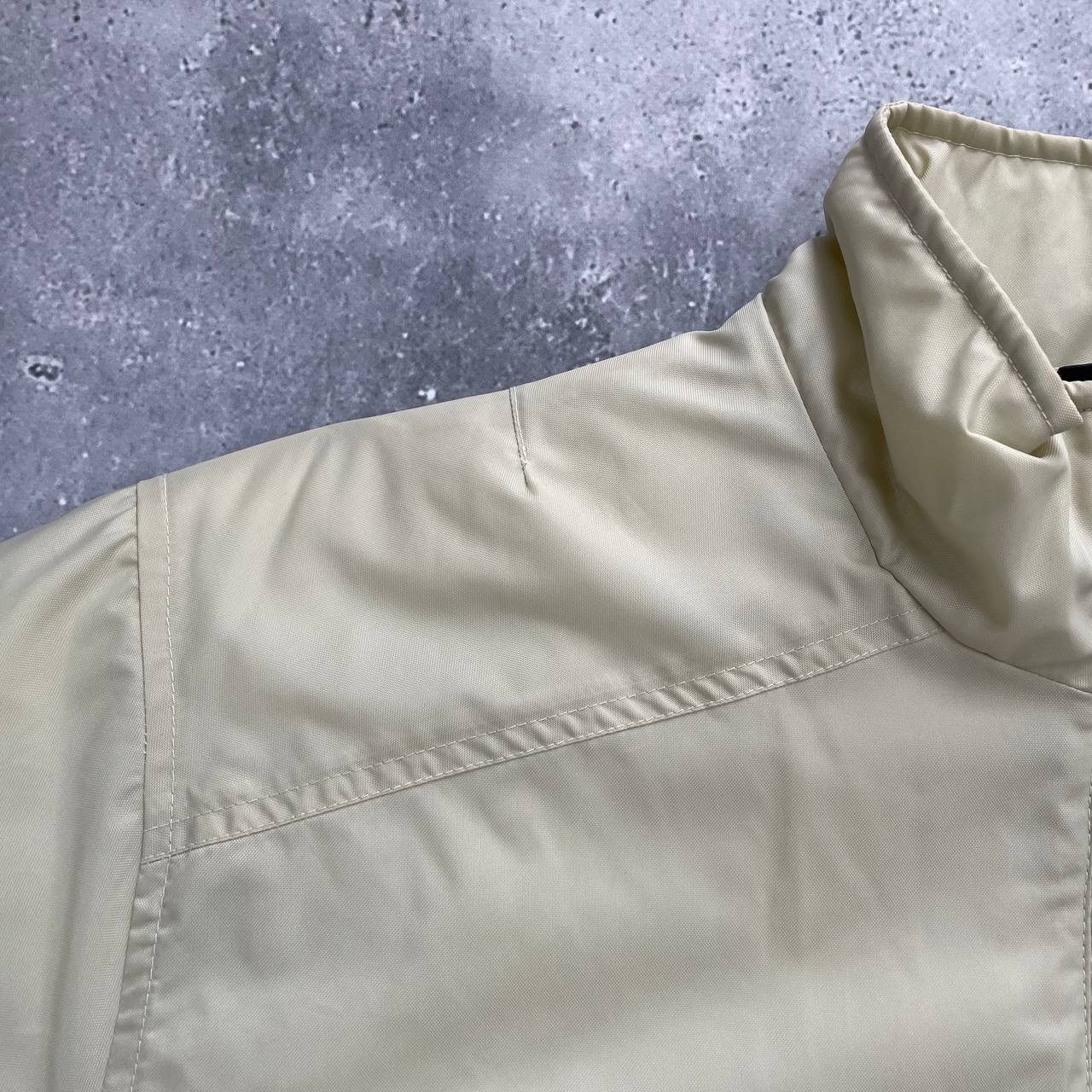 Nike × Vintage Vintage 2000s Nike Nylon Puffer Y2K Jacket Beige Size S Size US S / EU 44-46 / 1 - 4 Thumbnail