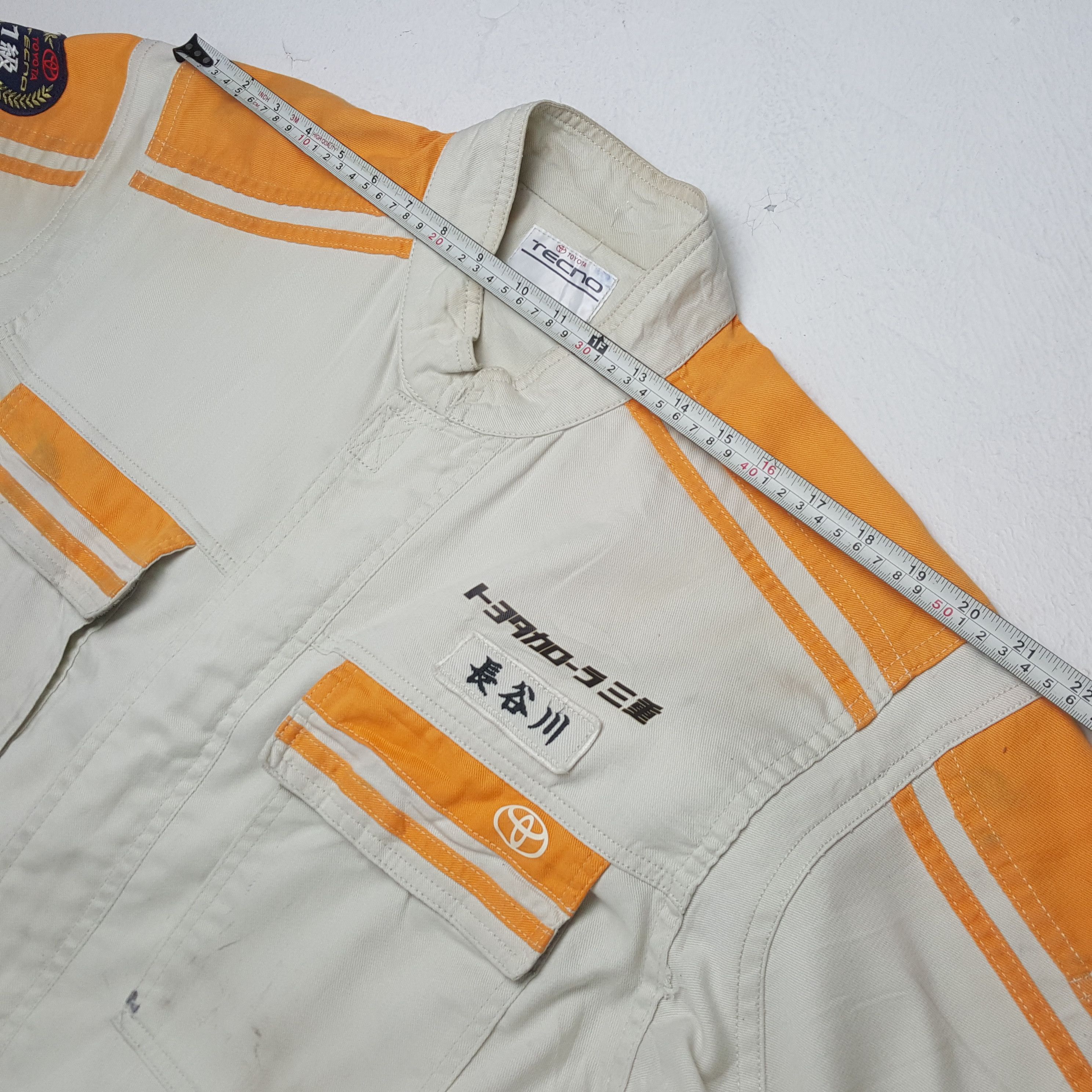 Vintage TOYOTA COROLLA TECNO Workwear Style Coverall Jacket Size US L / EU 52-54 / 3 - 9 Thumbnail