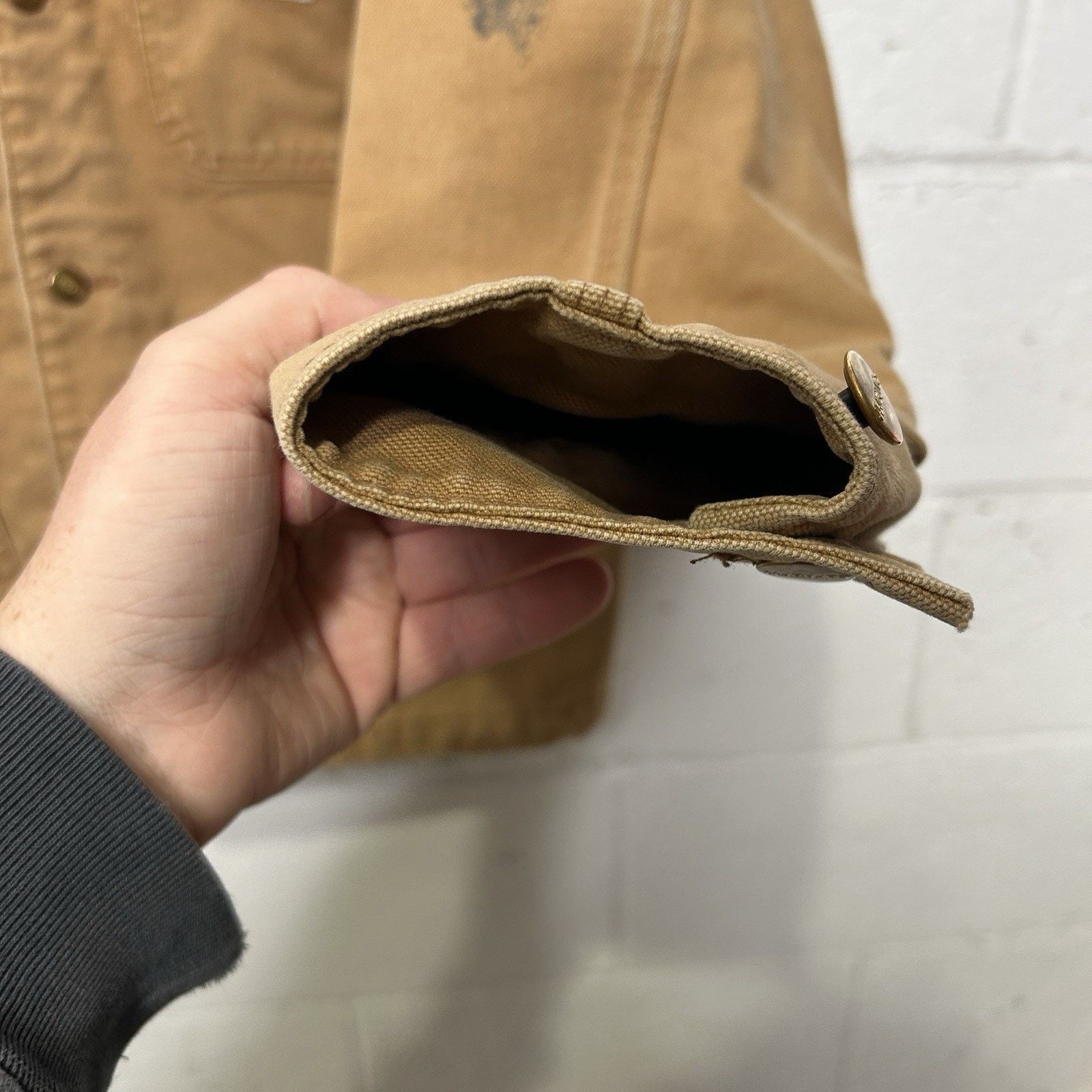 Carhartt Y2K Carhartt Blanket-Lined Chore Coat “Brown” C001 BRN Size US S / EU 44-46 / 1 - 6 Thumbnail