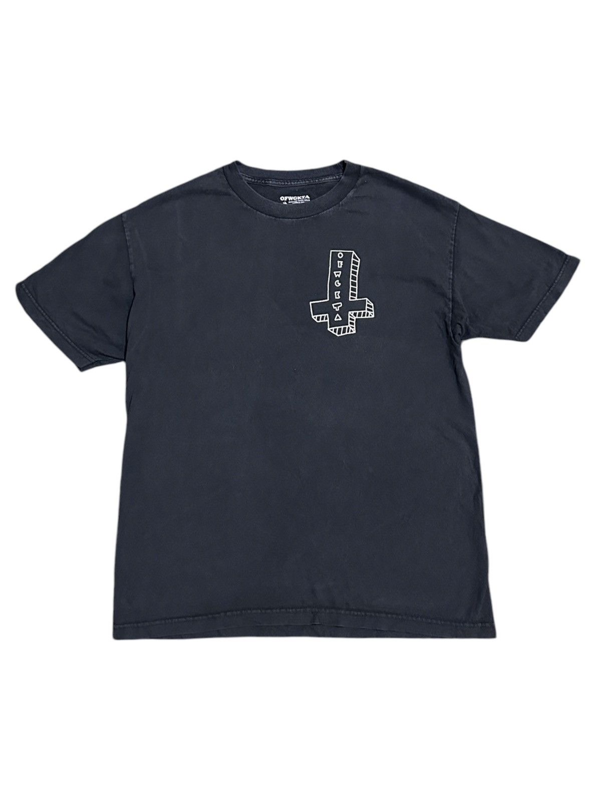 Golf Wang × Odd Future 2012 OFWGKTA Upside Down Cross Tee