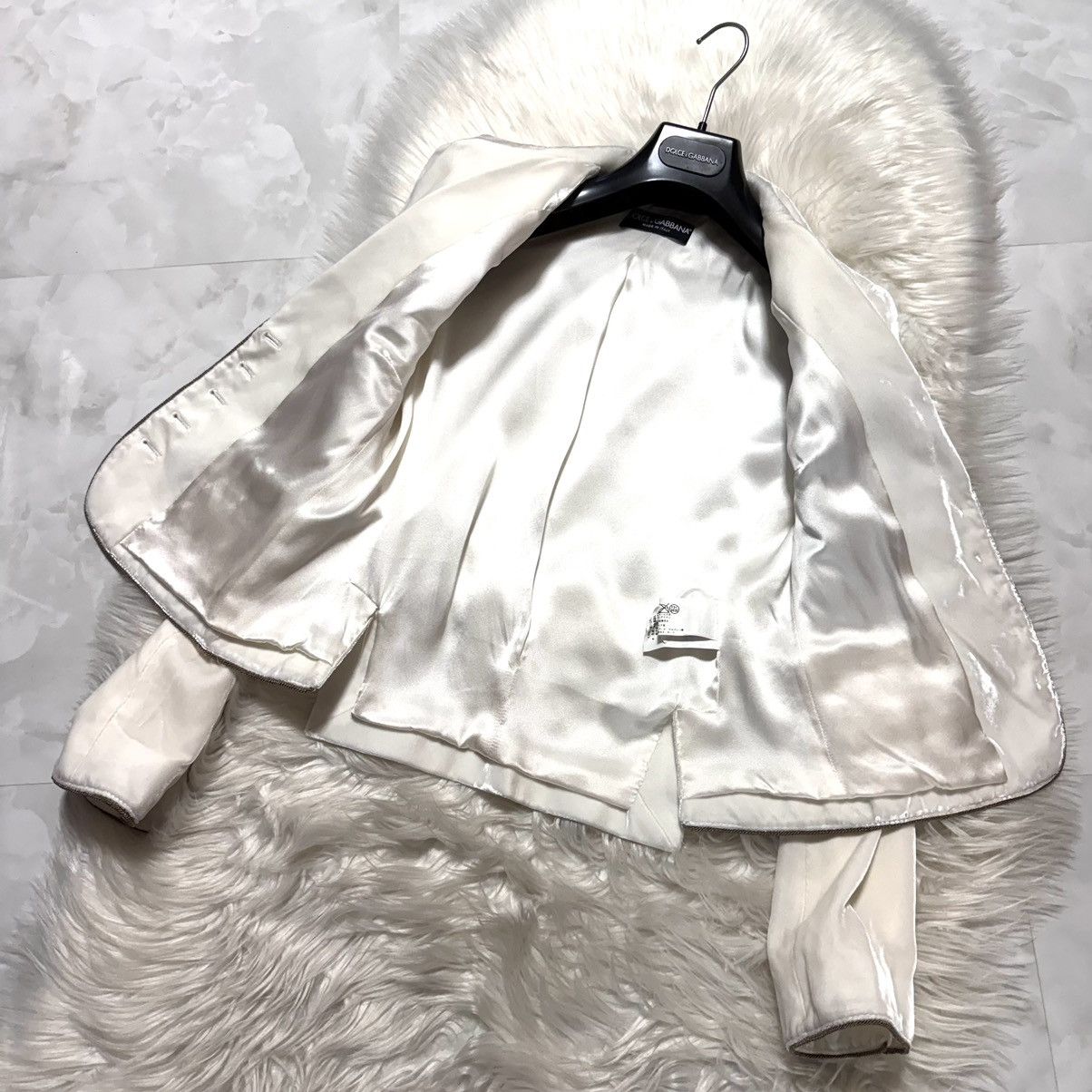 Dolce & Gabbana runway Dolce & Gabbana N crown decoration velvet jacket Size XS / US 0-2 / IT 36-38 - 9 Thumbnail