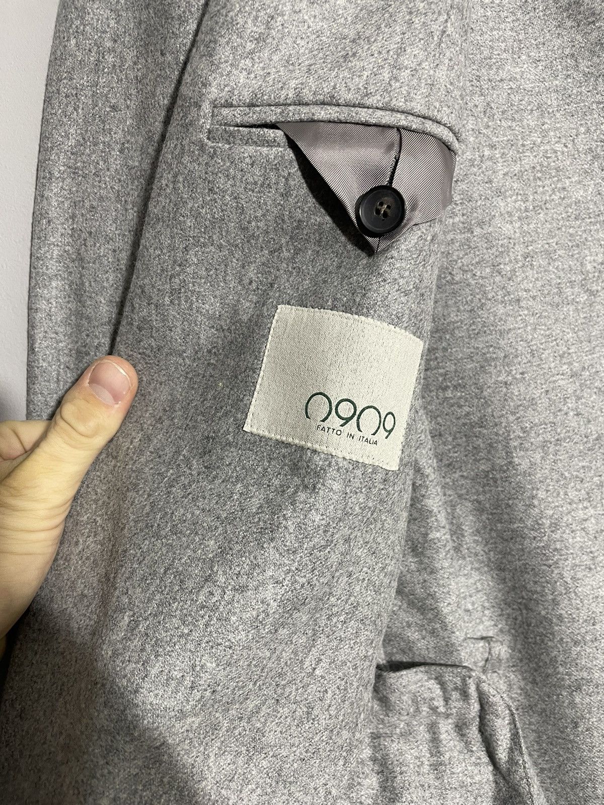 Other 0909 FATTO in Italia Vitale Barberis Canonico wool blazer Size 52R - 12 Thumbnail