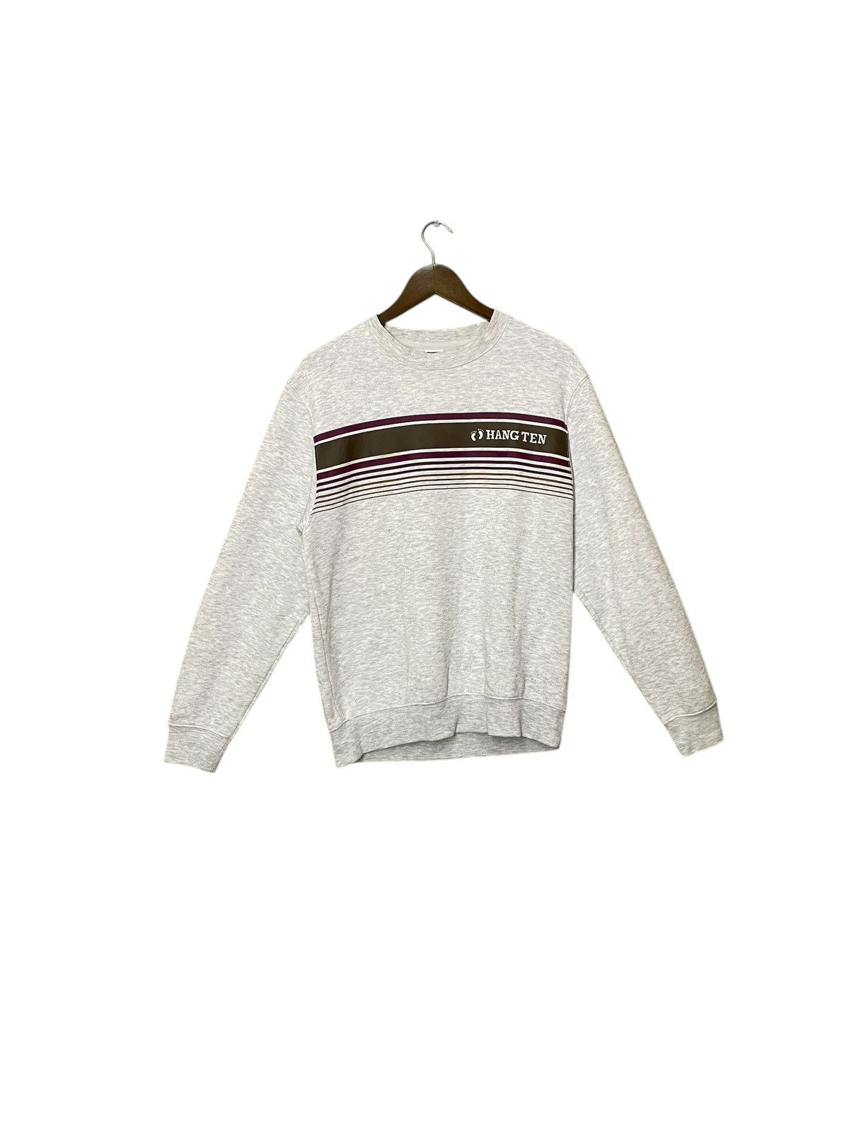 Other VINTAGE 90s HANG TEN crewneck big logo printed sweatshirt Size US M / EU 48-50 / 2 - 1 Thumbnail