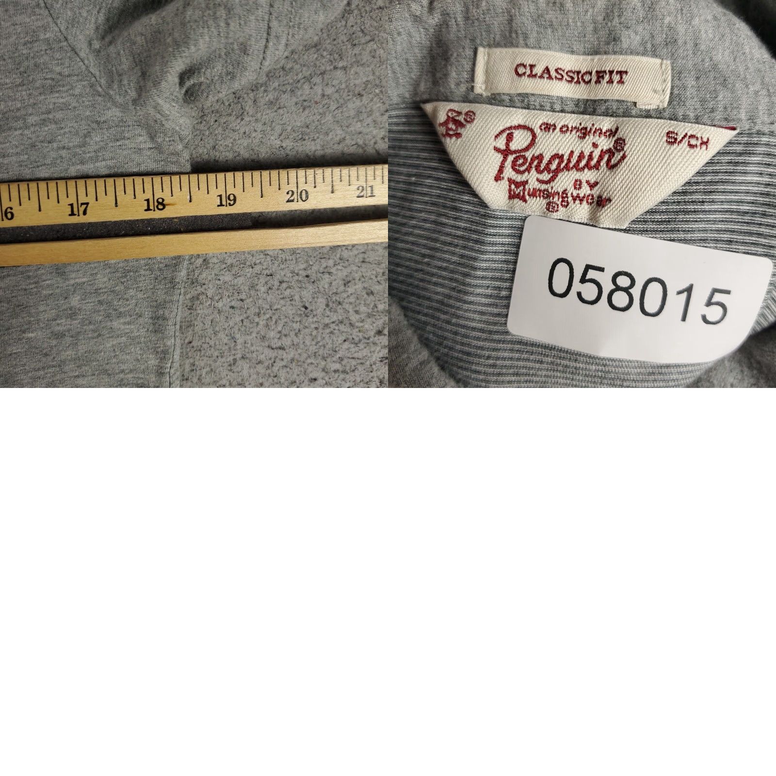 Vintage Penguin Polo Shirt Mens Small Gray Casual Short Sleeve Activewear Size US S / EU 44-46 / 1 - 8 Thumbnail