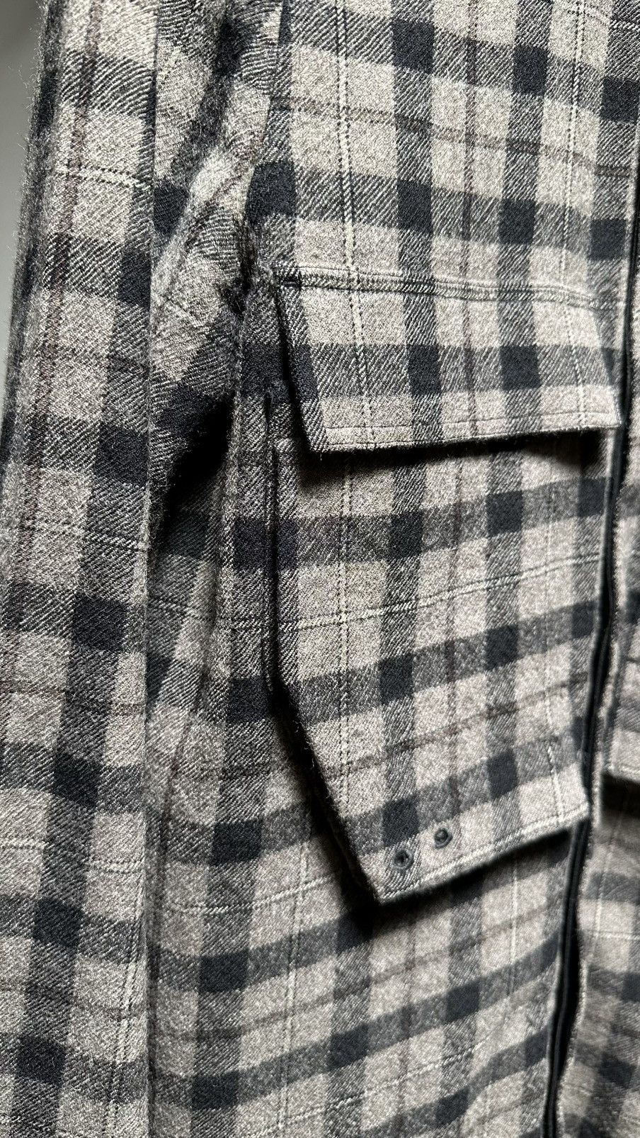 Rick Owens Rick Owens FW16 MASTODON Plaid Shirt Size 48 Size US M / EU 48-50 / 2 - 3 Thumbnail