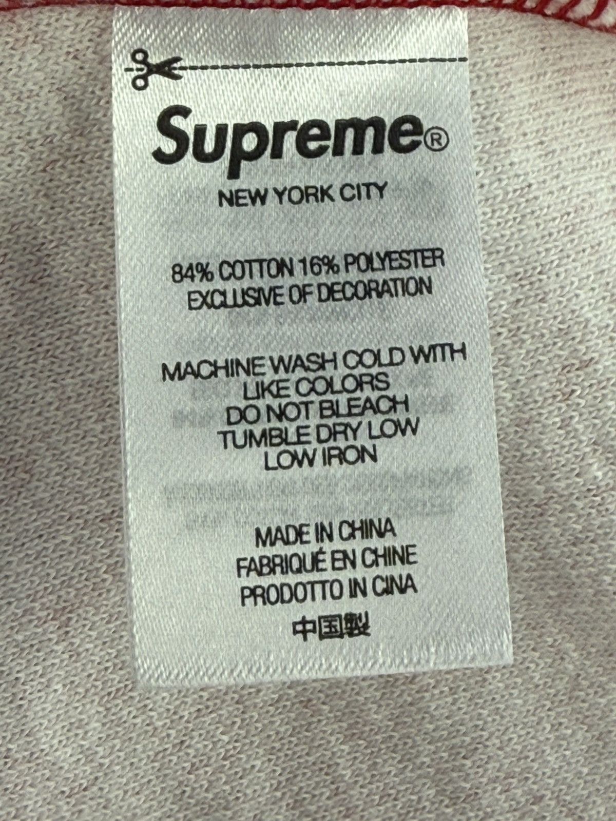 Supreme Supreme "Inside Out" Box Logo Hooded Sweatshirt / RED Size US M / EU 48-50 / 2 - 7 Thumbnail