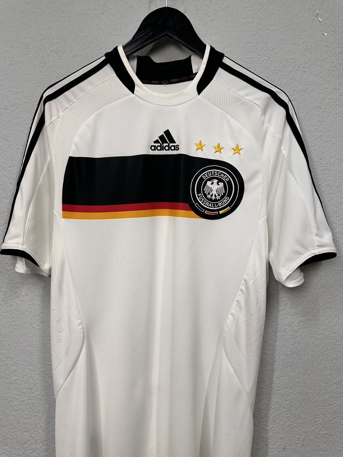 Adidas ADIDAS GERMANY 2008/09 DEUTSCHLAND SOCCER FOOTBALL JERSEY Size US M / EU 48-50 / 2 - 2 Thumbnail