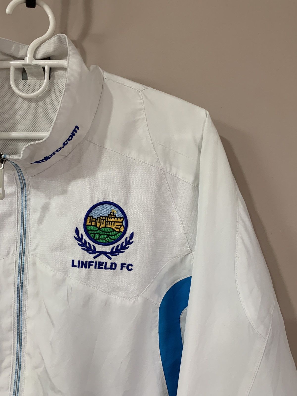 Umbro Linfield Vintage Football Jacket Umbro Soccer Retro Size M Size US M / EU 48-50 / 2 - 4 Thumbnail