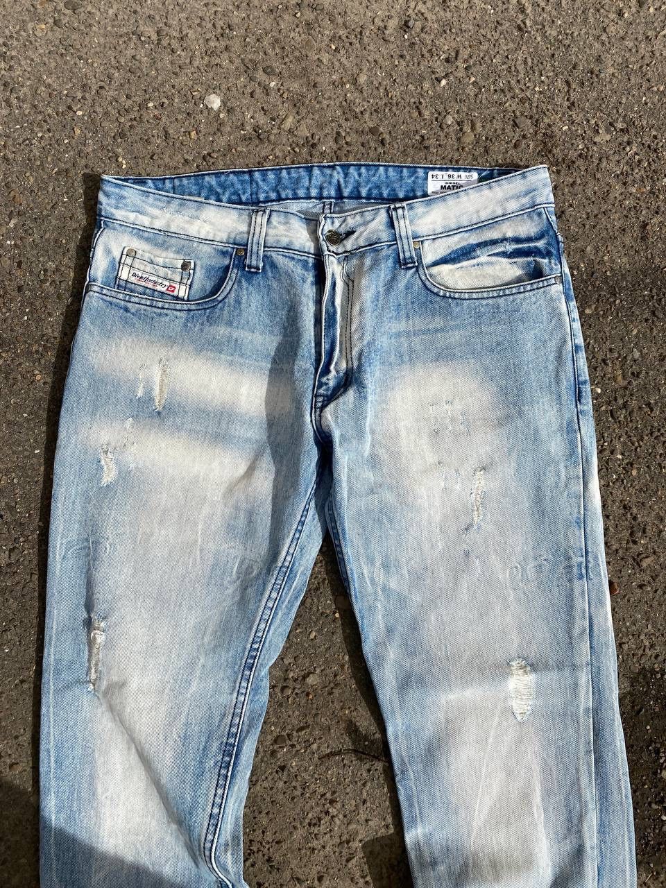 Japanese Brand × Vintage Diesel faded distressed pants jeans Size US 34 / EU 50 - 7 Thumbnail