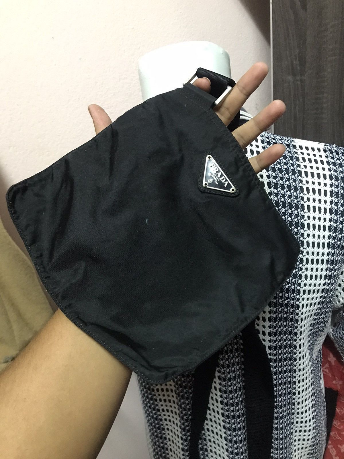 Prada Authentic Prada Baby Shoulder Size ONE SIZE - 2 Thumbnail