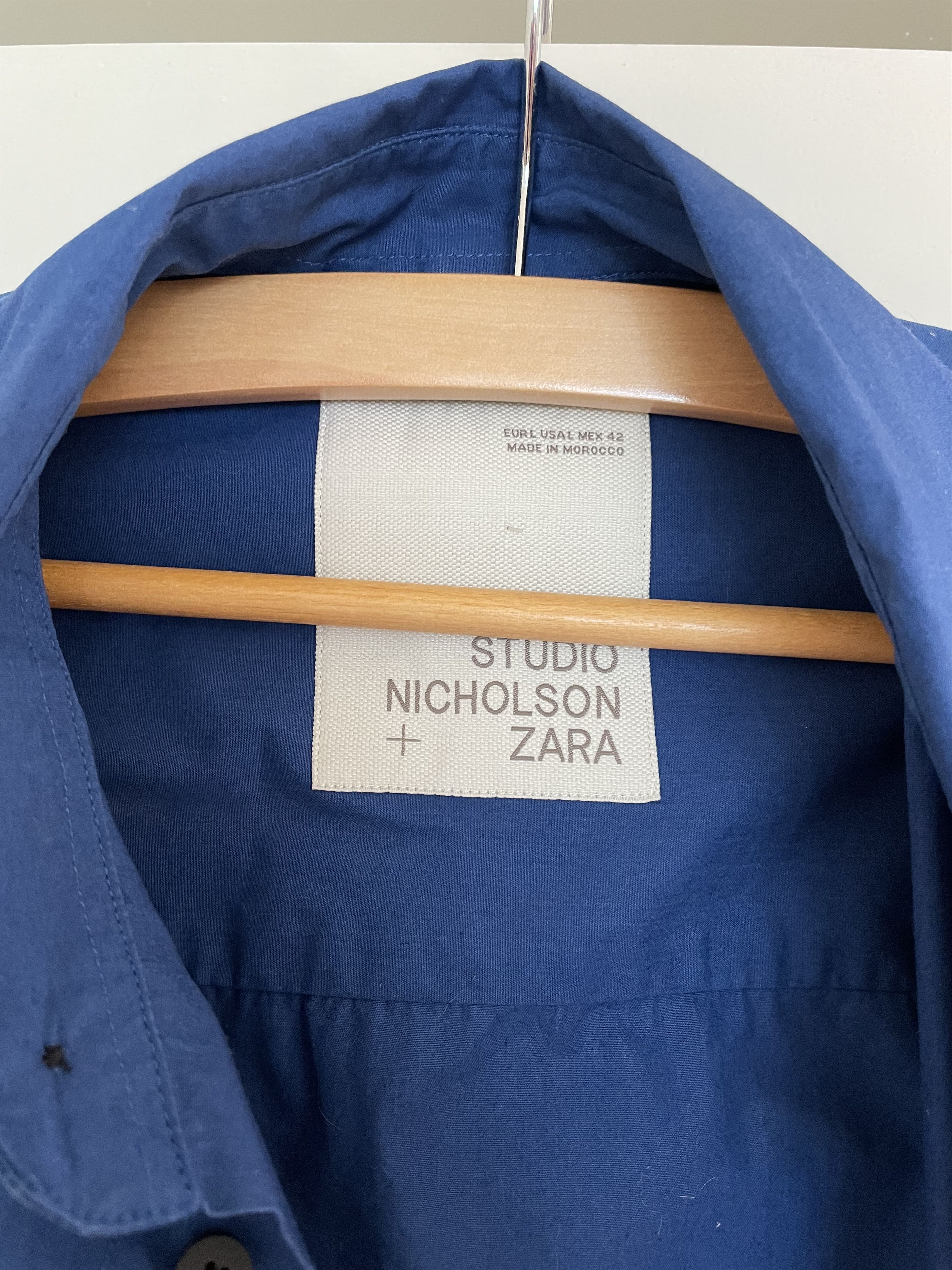 Studio Nicholson Blue button up oversized shirt Size US L / EU 52-54 / 3 - 2 Thumbnail