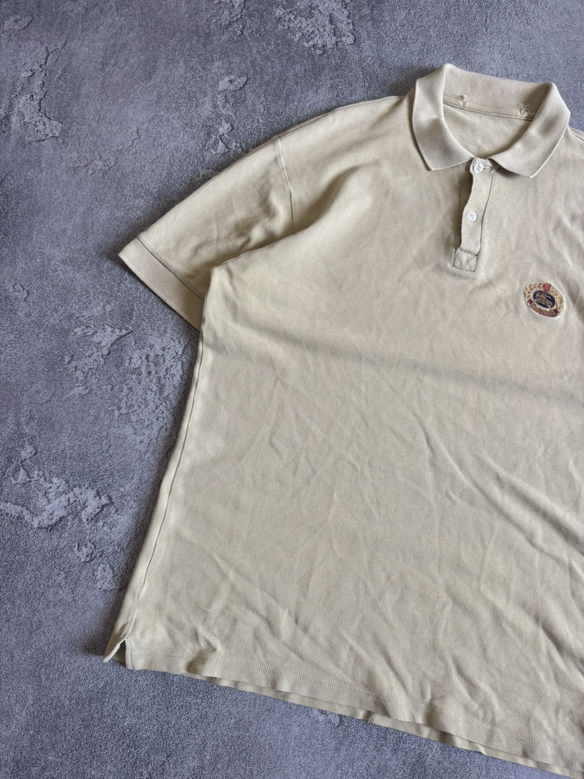 Burberry Burberrys 90s vintage retro polo tee t-shirt distressed Size US XL / EU 56 / 4 - 8 Thumbnail