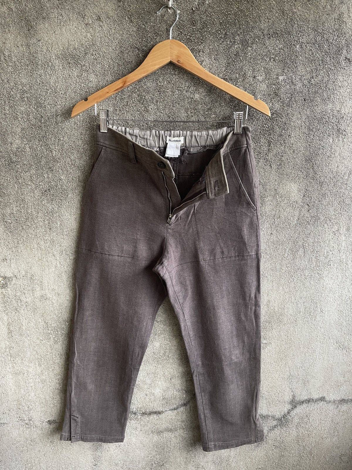 Pleats Please Issey Miyake Vintage 90s🔥Issey Miyake Plantation🔥Fatigue Baker Pants Size US 28 / EU 44 - 2 Thumbnail