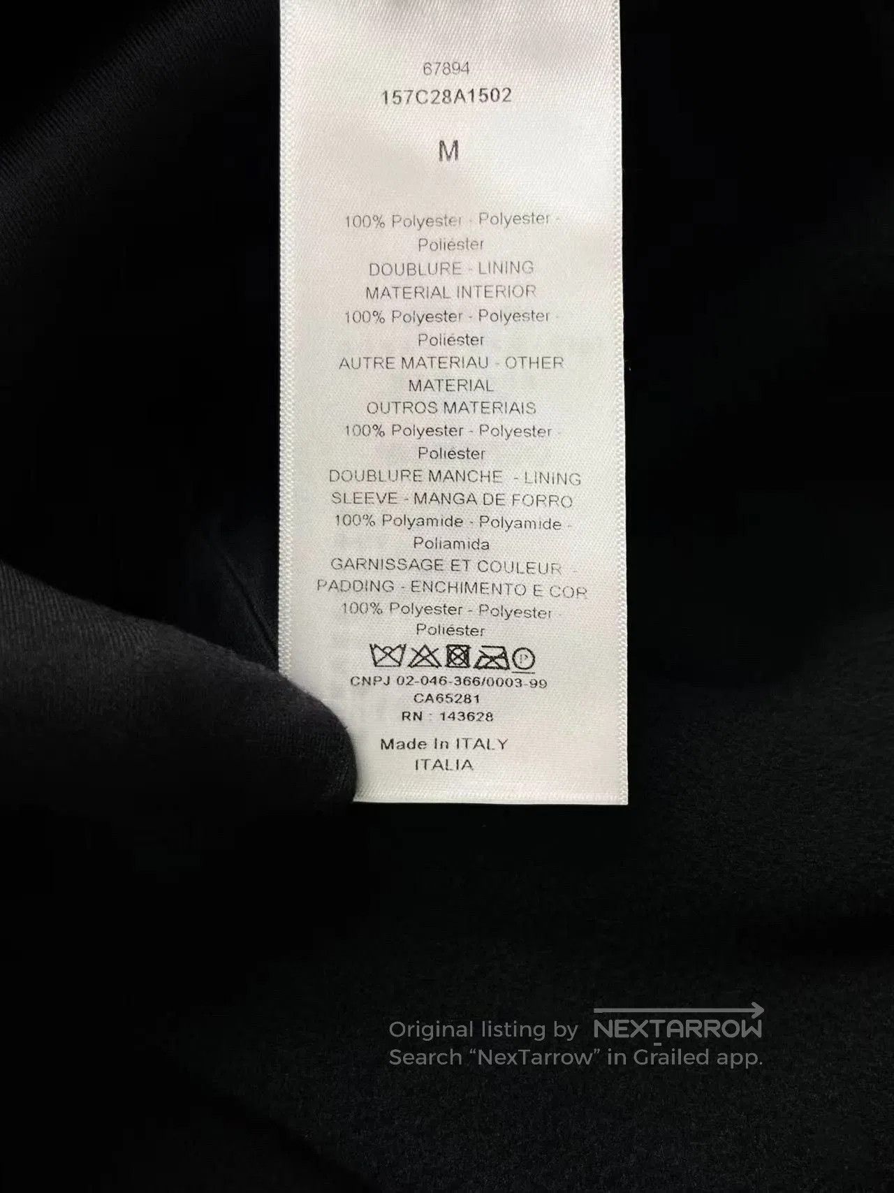 Dior Dior Black Half-Zip Teddy Fleece Jacket. Size US M / EU 48-50 / 2 - 5 Thumbnail