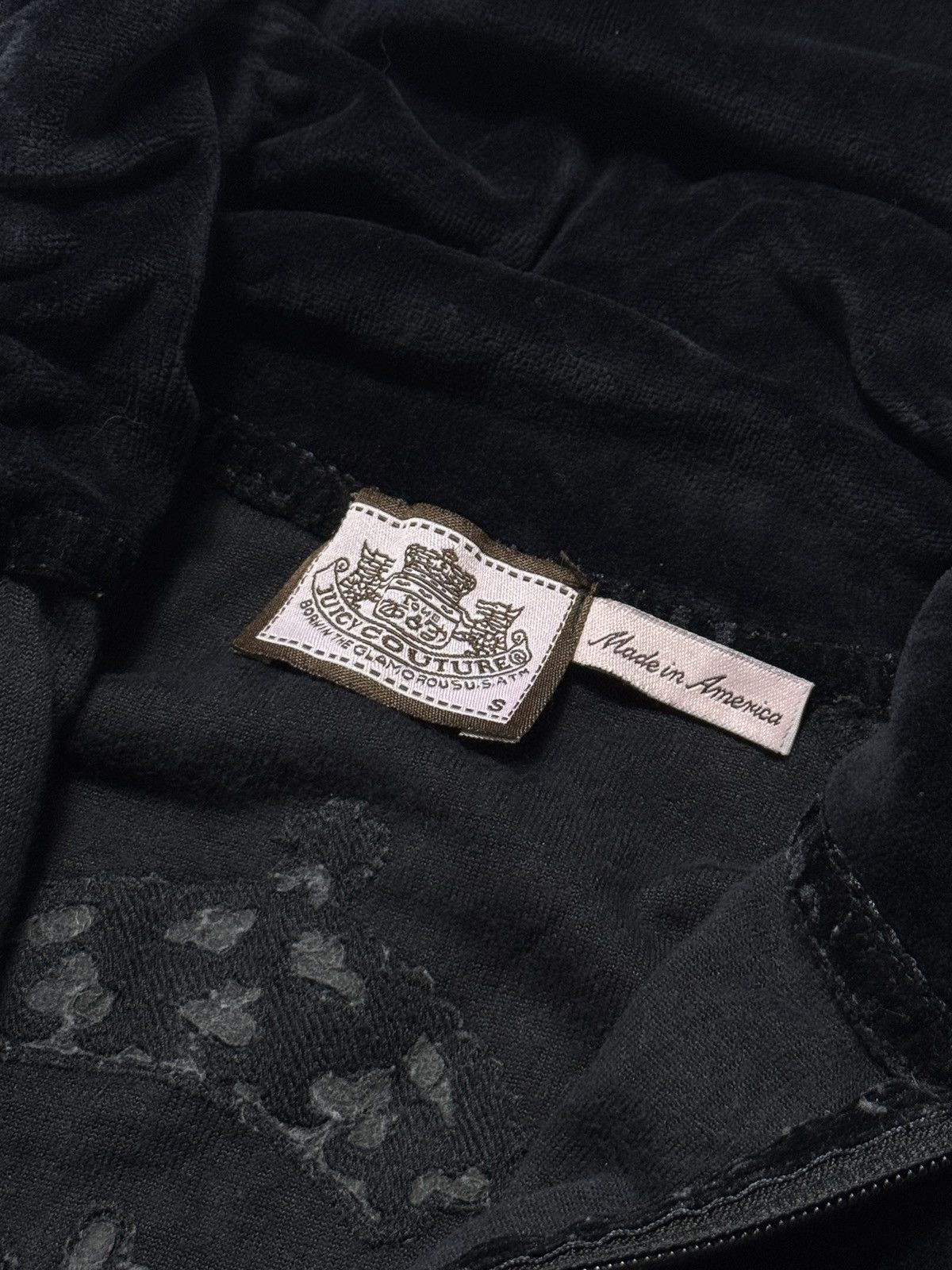 Juicy Couture VINTAGE JUICY COUTURE 2000s HOODIE&PANTS SET TRACKSUIT Size S / US 4 / IT 40 - 9 Thumbnail