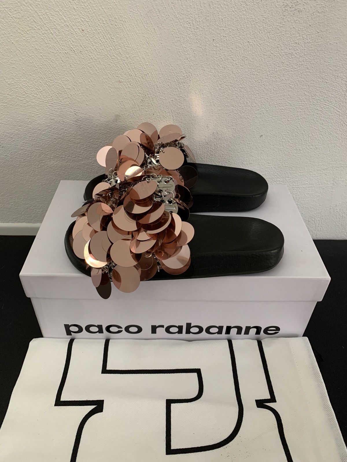 Paco Rabanne Paco Rabanne Sparkle Sandals Size US 9 / IT 39 - 3 Thumbnail