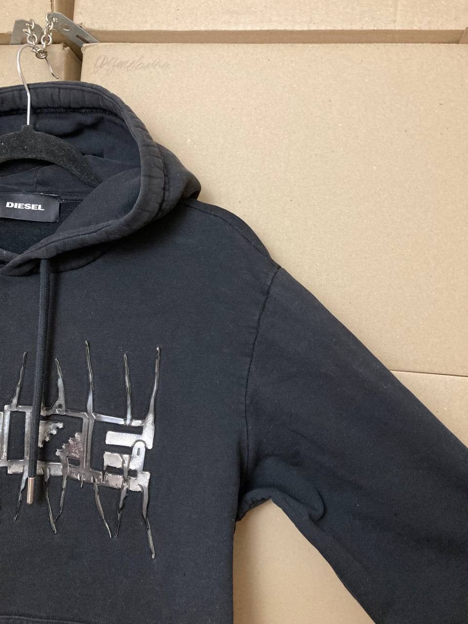 Diesel VINTAGE DIESEL HOODIE STREETWEAR SKATE AVANT GARD Y2K Size US M / EU 48-50 / 2 - 10 Thumbnail