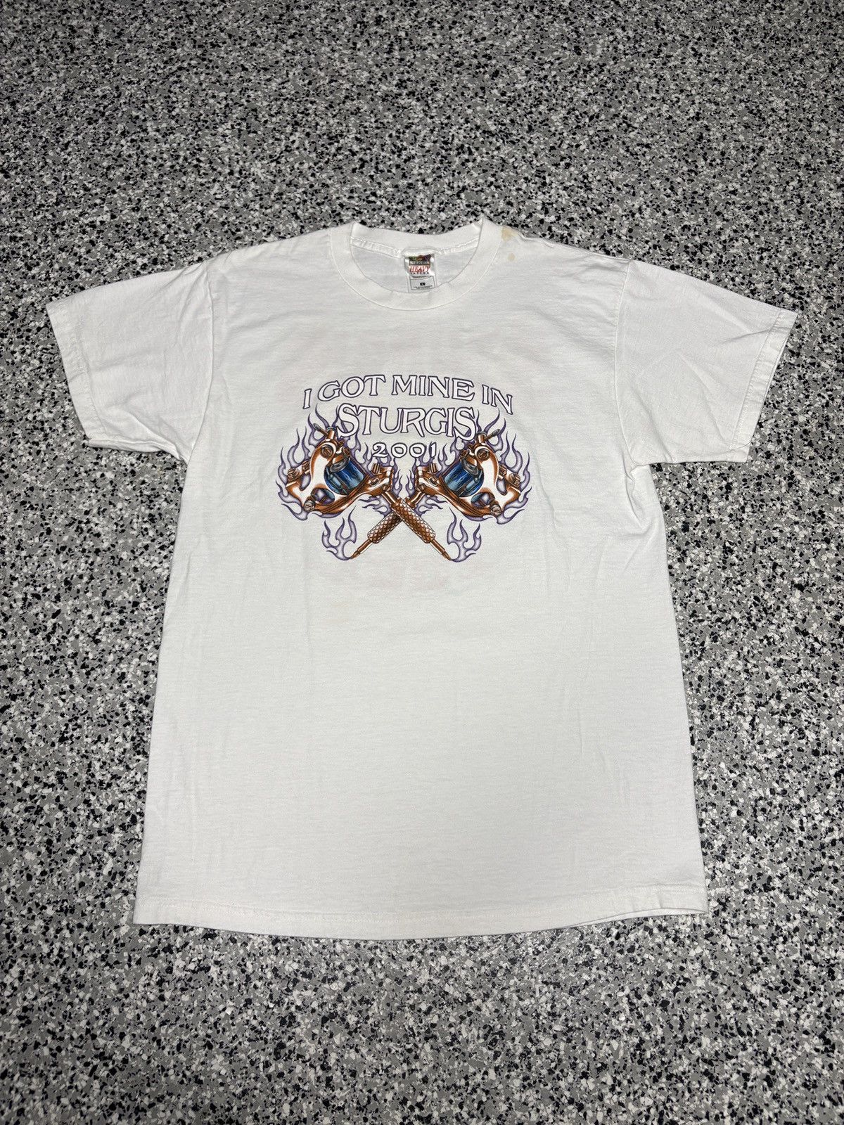 Harley Davidson Vintage 2001 “I Got Mine At STURGIS” T-Shirt Size L 0771 Size US L / EU 52-54 / 3 - 1 Thumbnail
