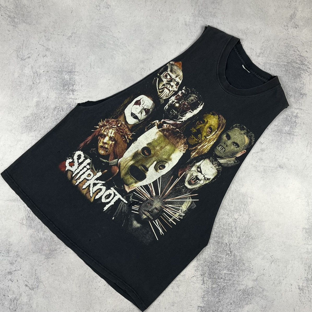 Band Tees Vintage Slipknot rare rock band tank top tee 90’s Size US M / EU 48-50 / 2 - 1 Thumbnail