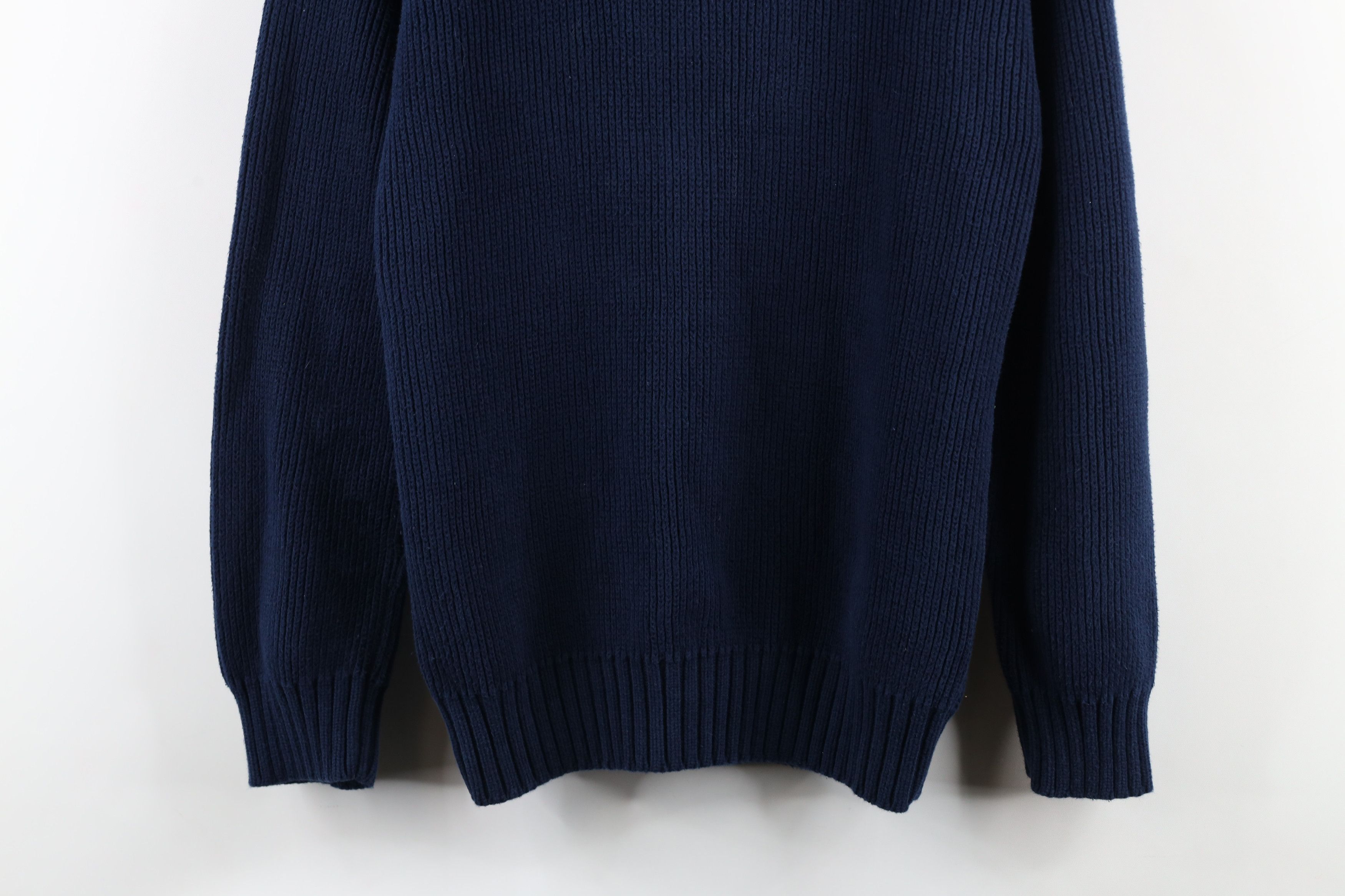Eddie Bauer × Vintage Vintage 90s Eddie Bauer Chunky Ribbed Knit Sweater Cotton Size US S / EU 44-46 / 1 - 3 Thumbnail