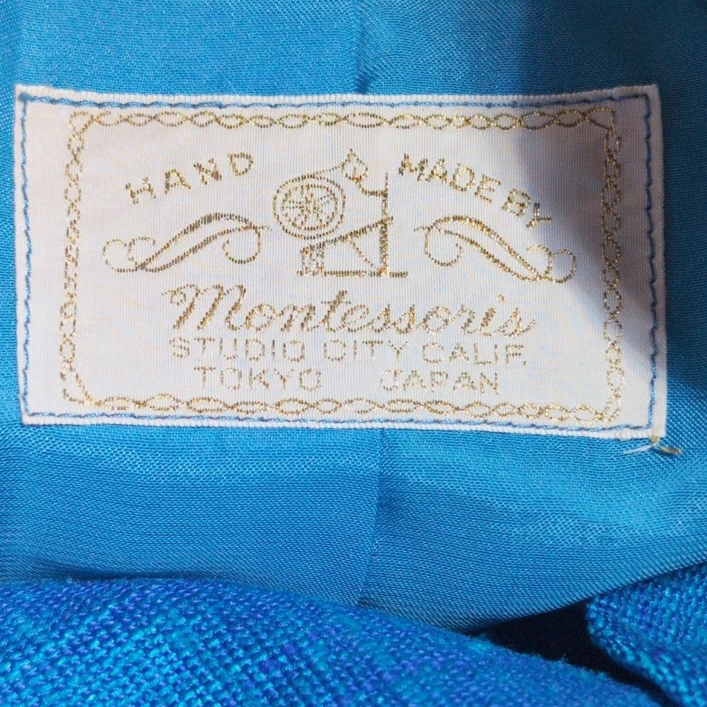 Other Montessoris Atelier Wakatsuki Sz L Blue Tie-Waist Jacket Ha Size L / US 10 / IT 46 - 5 Thumbnail