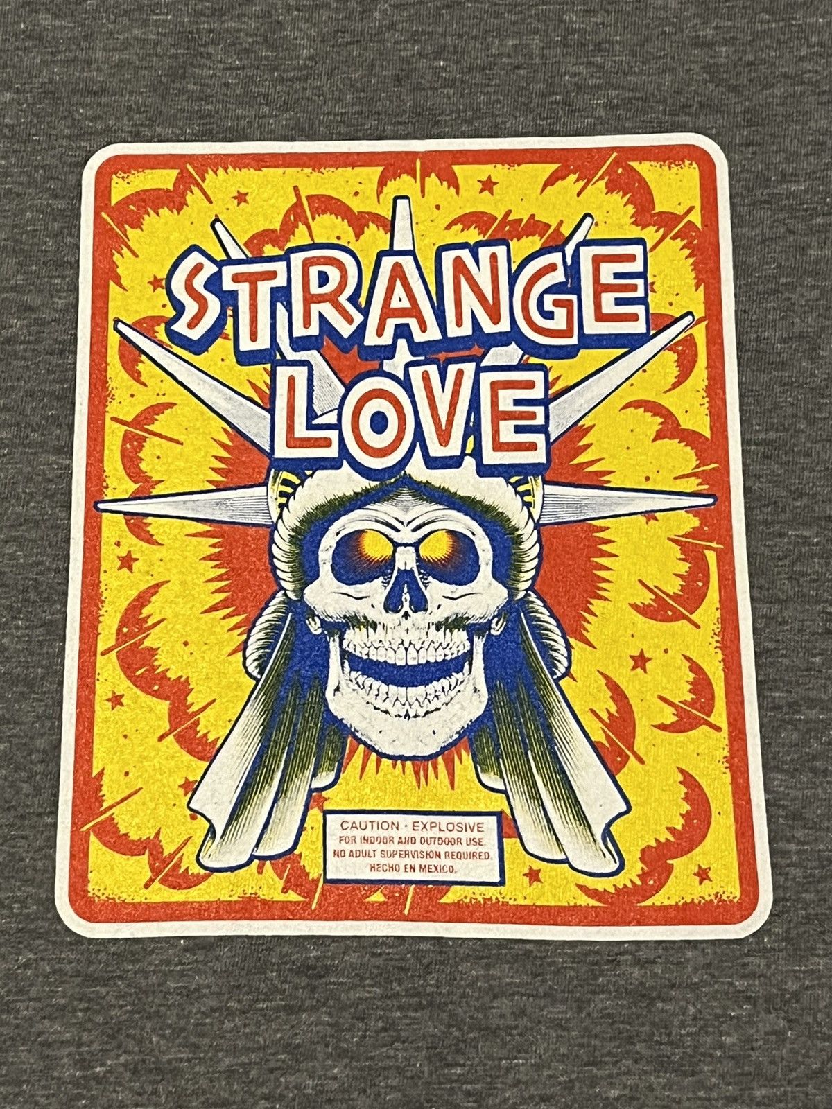 StrangeLove Skateboards Strangelove Skateboards Men’s Liberty Tee T-Shirt Rare VNDS Size US XL / EU 56 / 4 - 4 Thumbnail