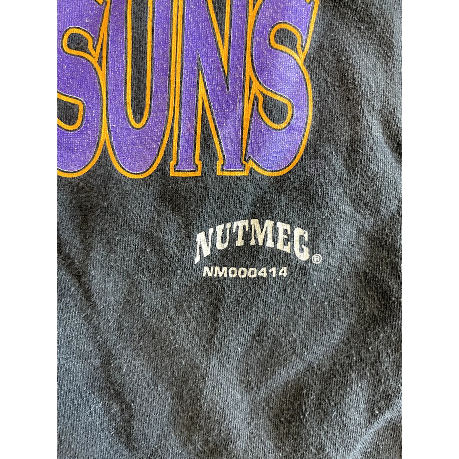Other VTG 1994 PHOENIX SUNS NUTMEG NBA JAM SESSION TOUR SHIRT SING Size US L / EU 52-54 / 3 - 6 Thumbnail