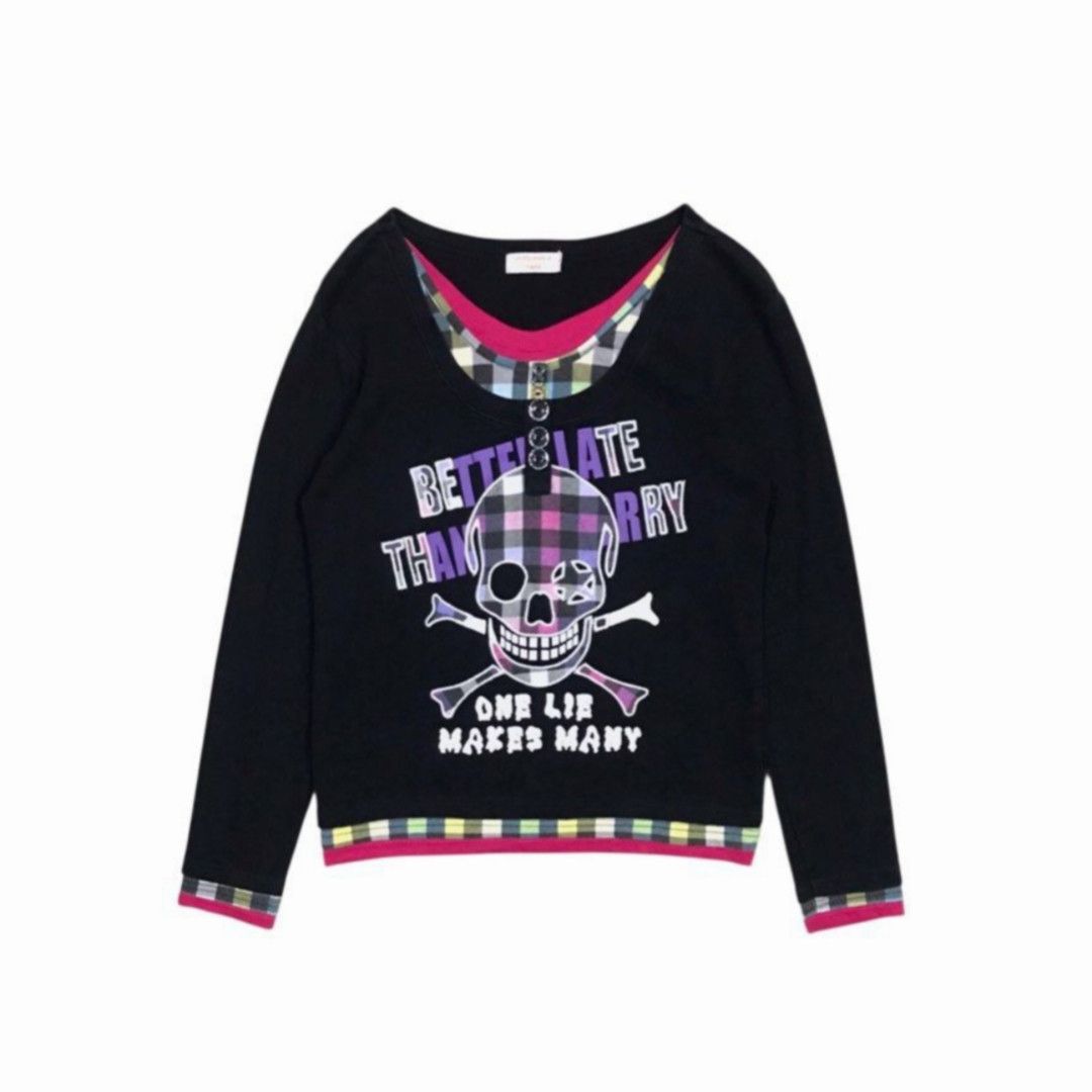 Japanese Brand Tinks Skull Size M / US 6-8 / IT 42-44 - 1 Thumbnail