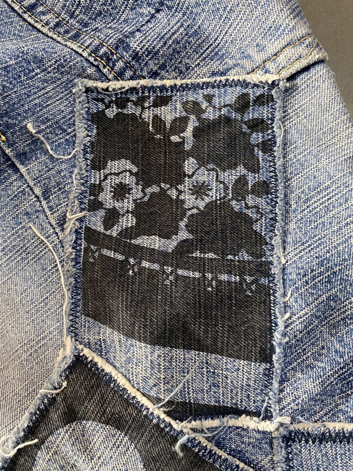 Japanese Brand × Kapital × Tornado Mart Japanese Melt into the universe Patches like Kapital Jeans Size US 34 / EU 50 - 7 Thumbnail